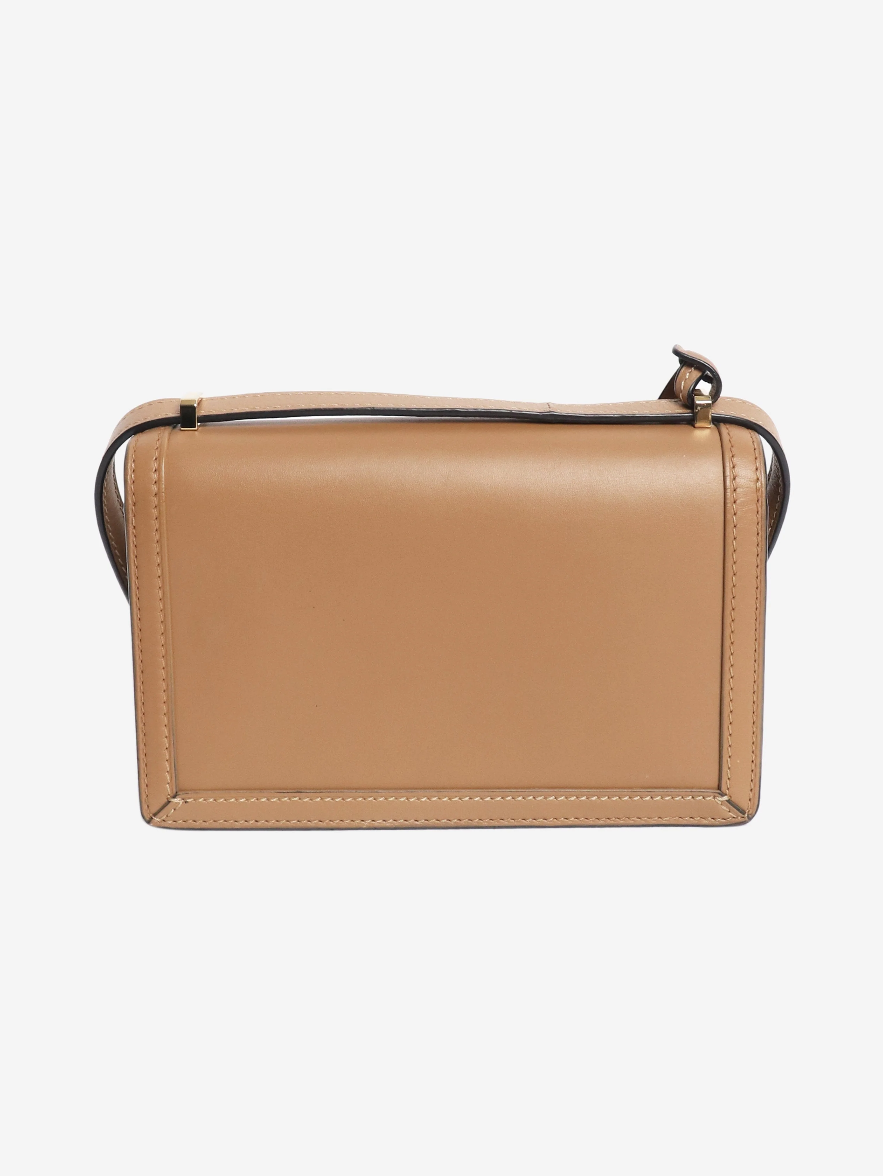 Brown Barcelona leather crossbody bag - Image 3
