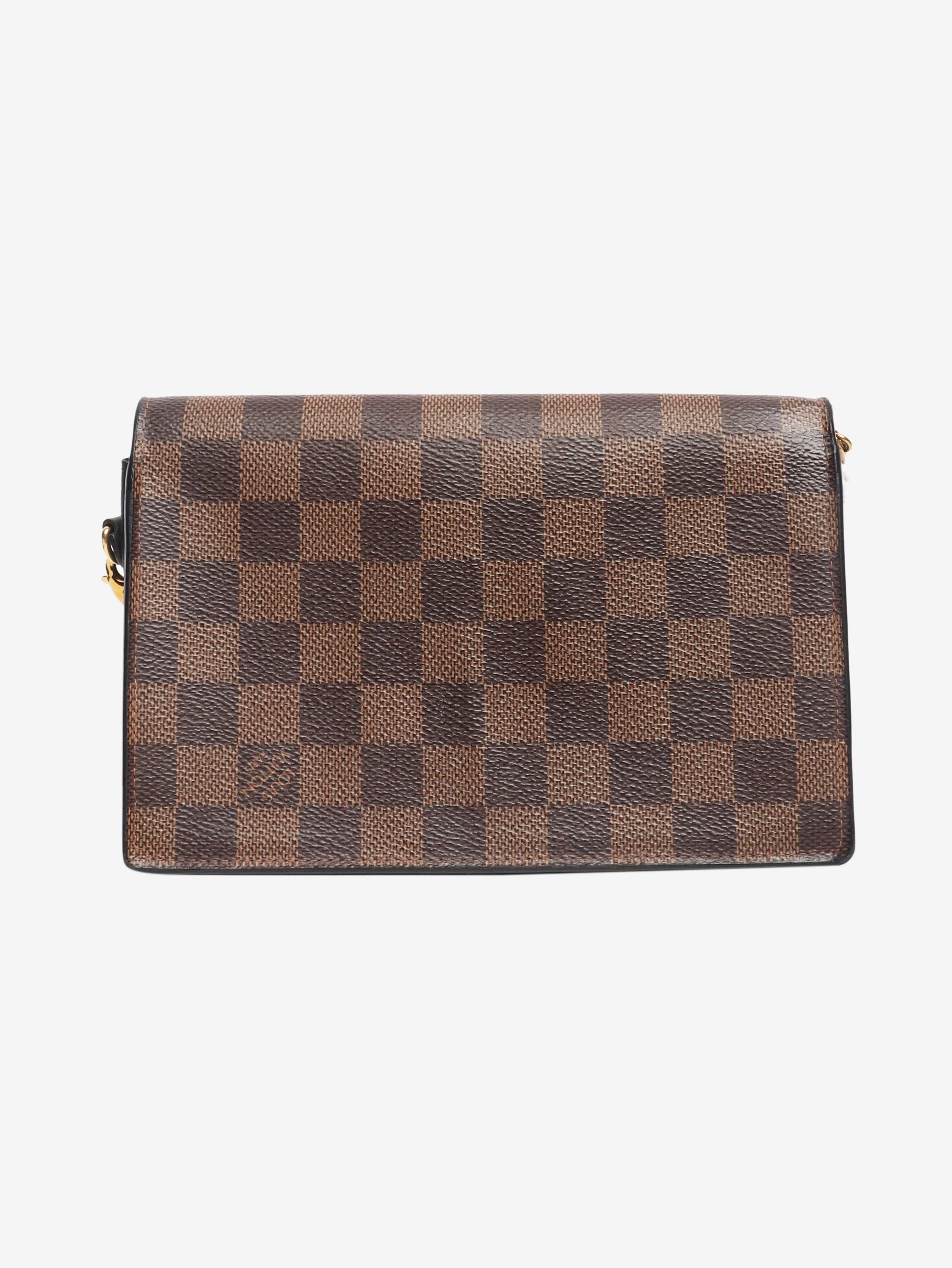 Brown Damier Ebene Vavin wallet on chain bag - Image 3
