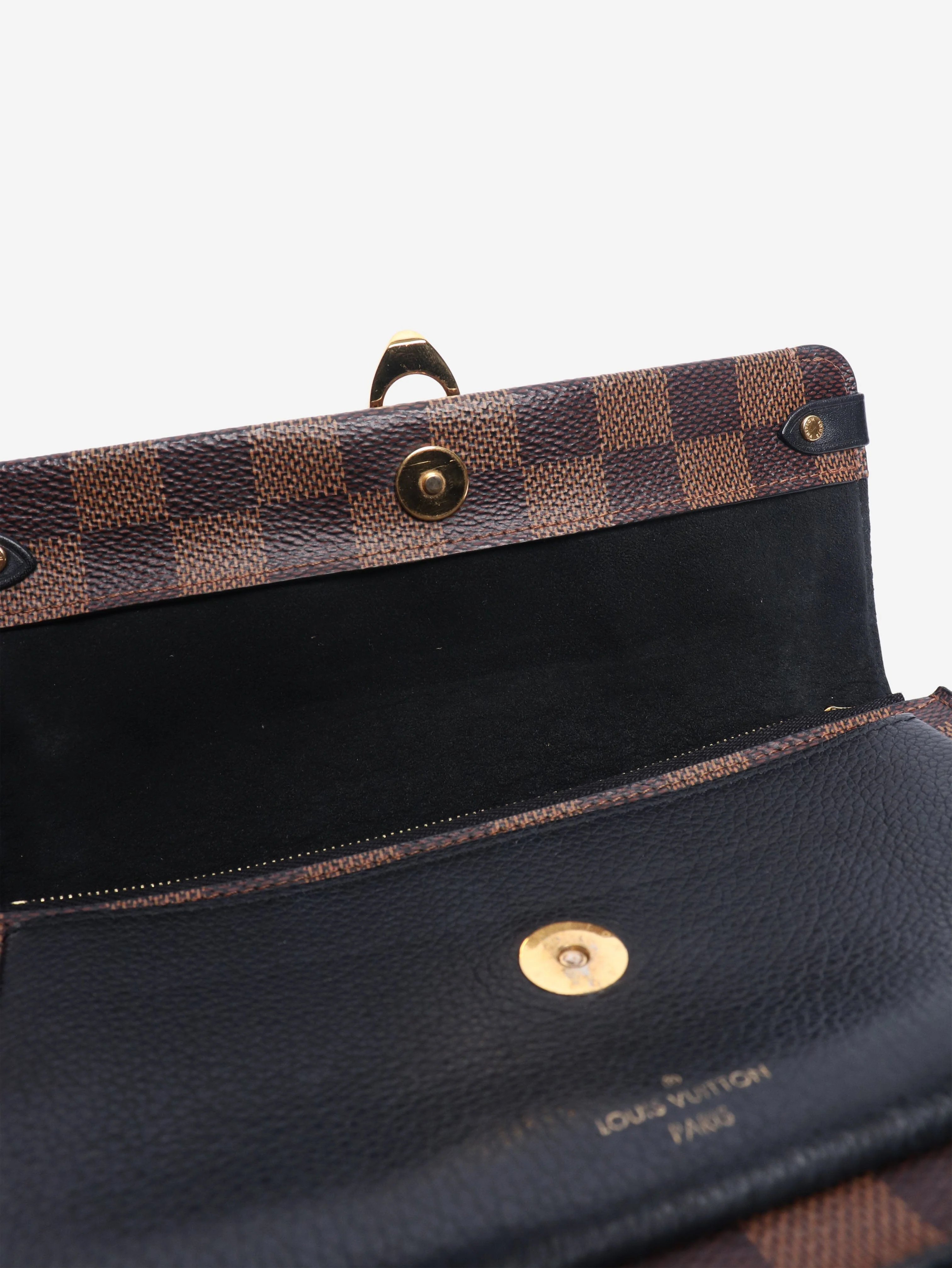 Brown Damier Ebene Vavin wallet on chain bag - Image 5