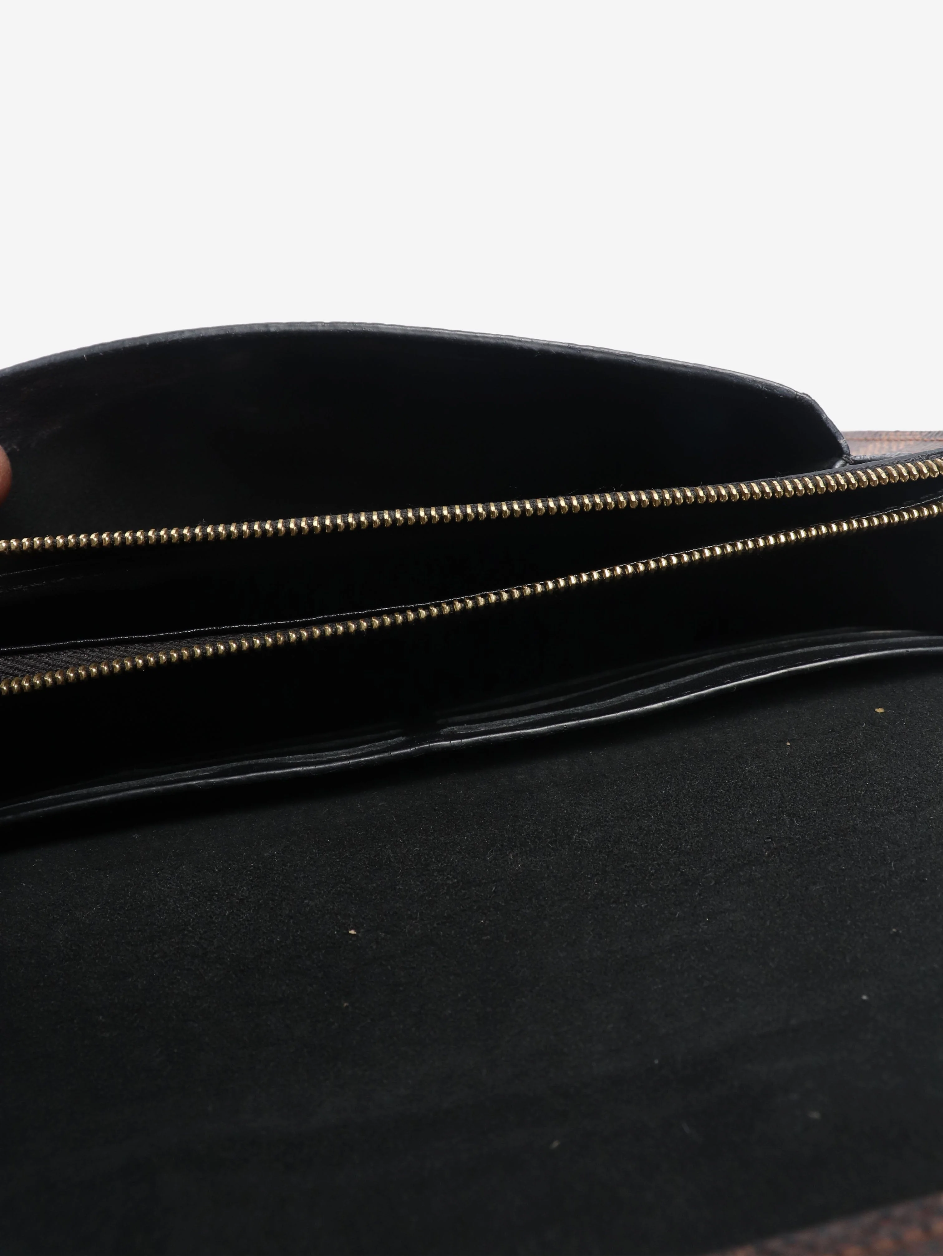 Brown Damier Ebene Vavin wallet on chain bag - Image 6