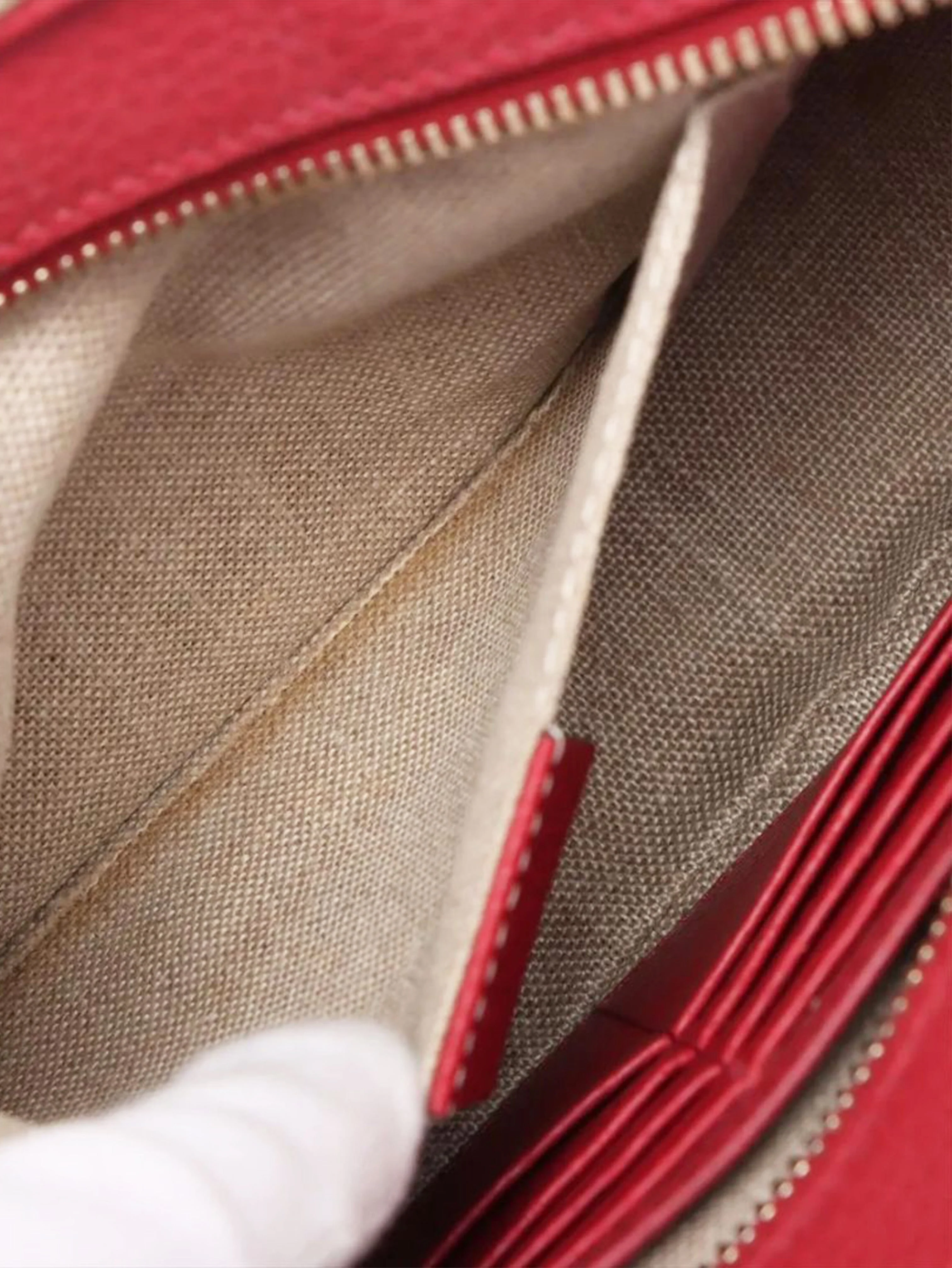 Brown GG canvas and leather crossbody bag - Image 7