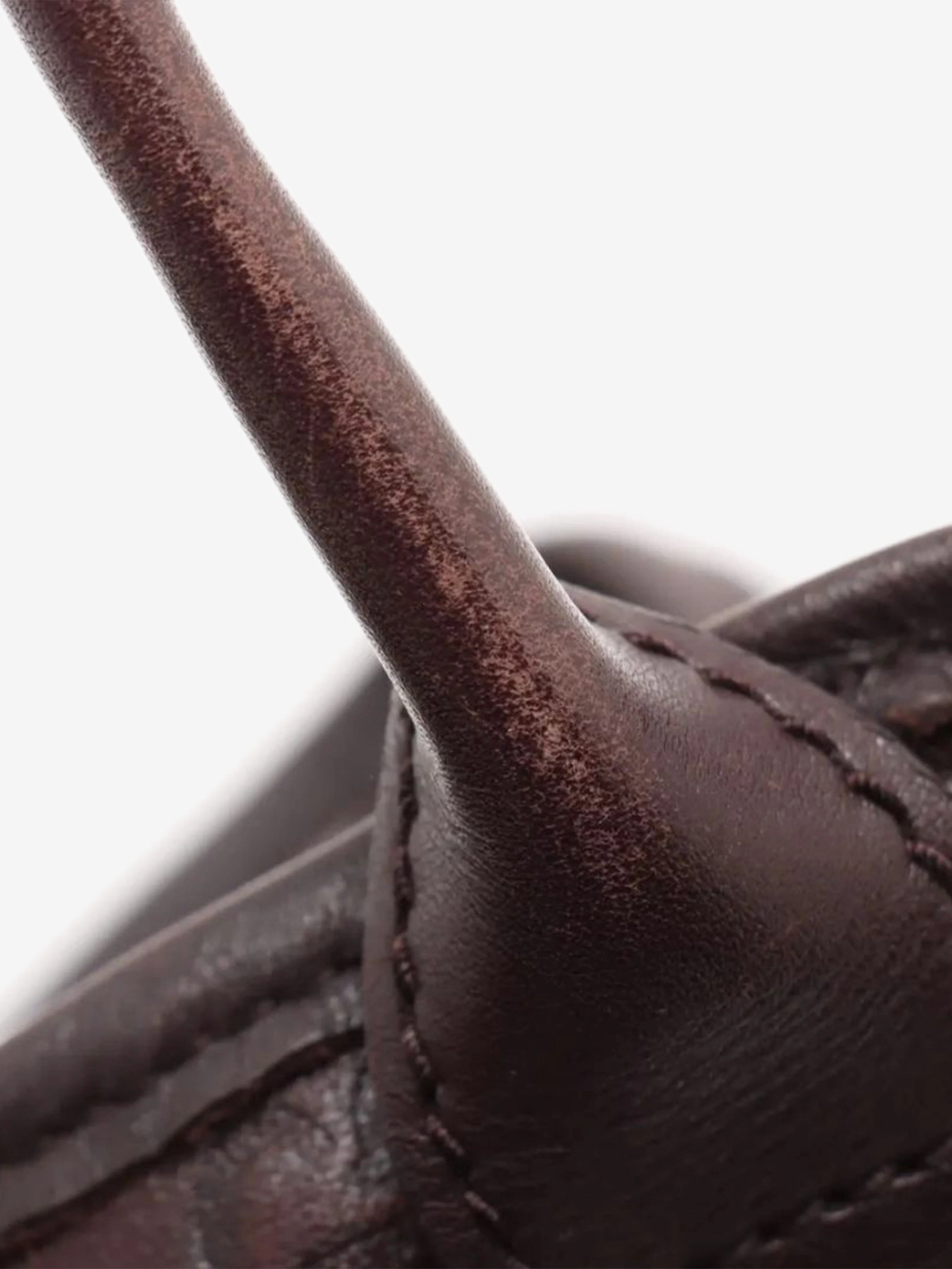 Brown GG leather shoulder bag - Image 10