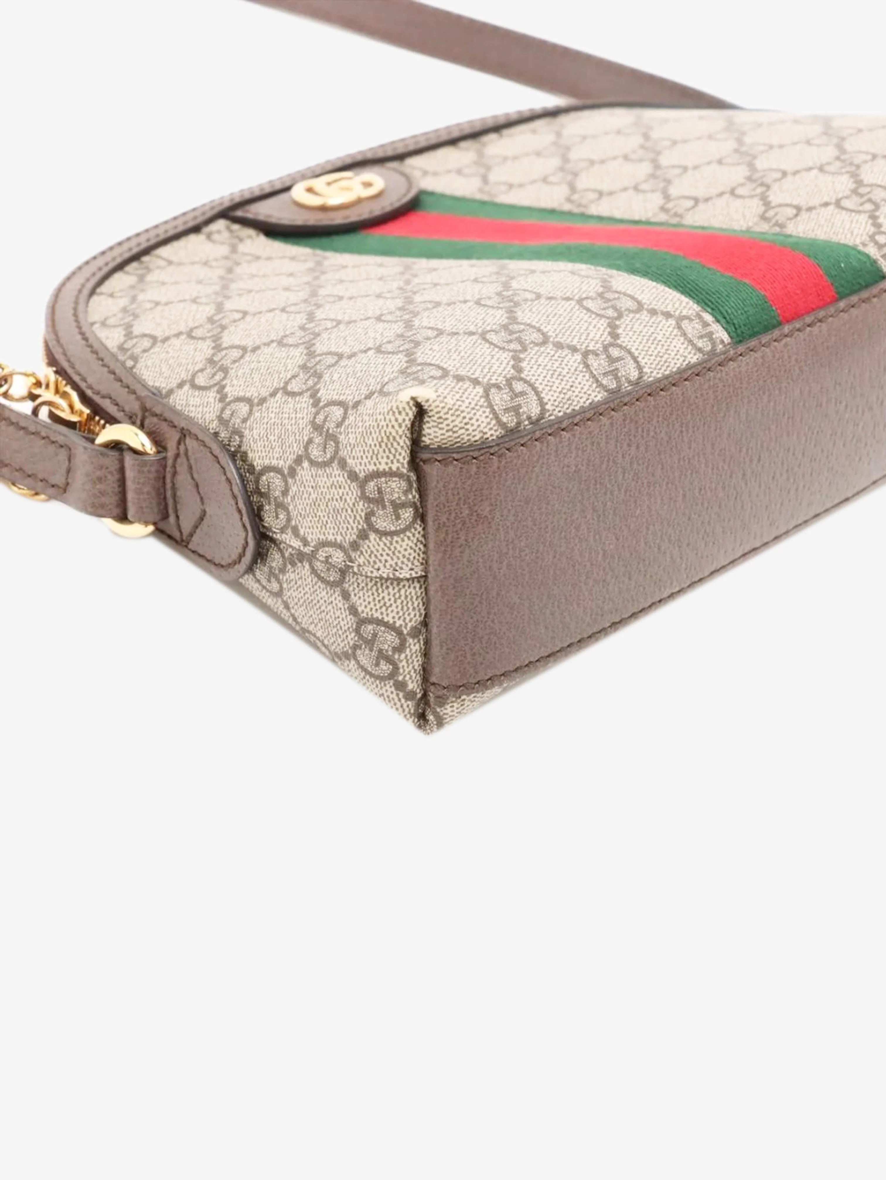 Brown GG Ophidia crossbody bag - Image 4