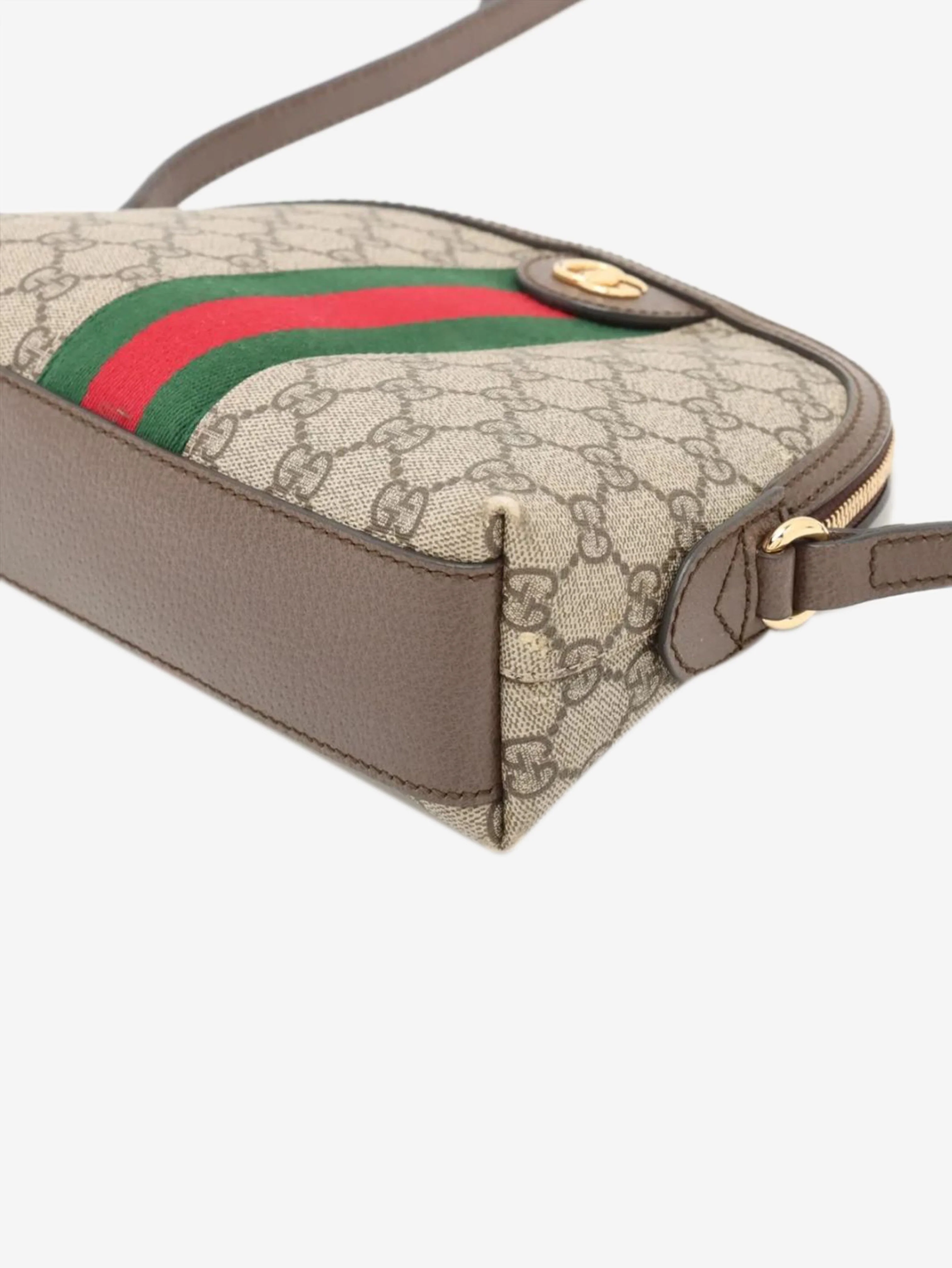 Brown GG Ophidia crossbody bag - Image 3