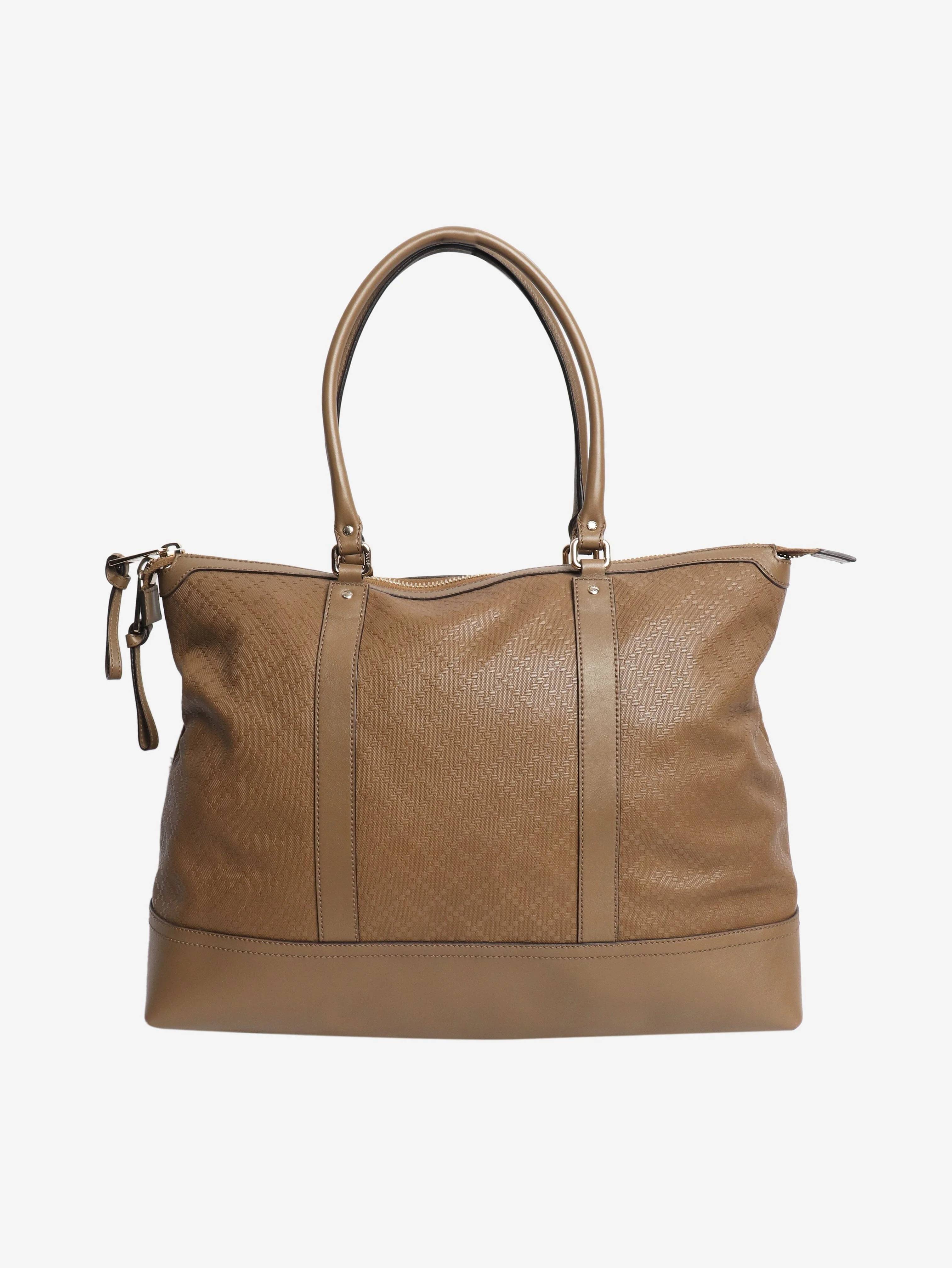 Brown GG tote