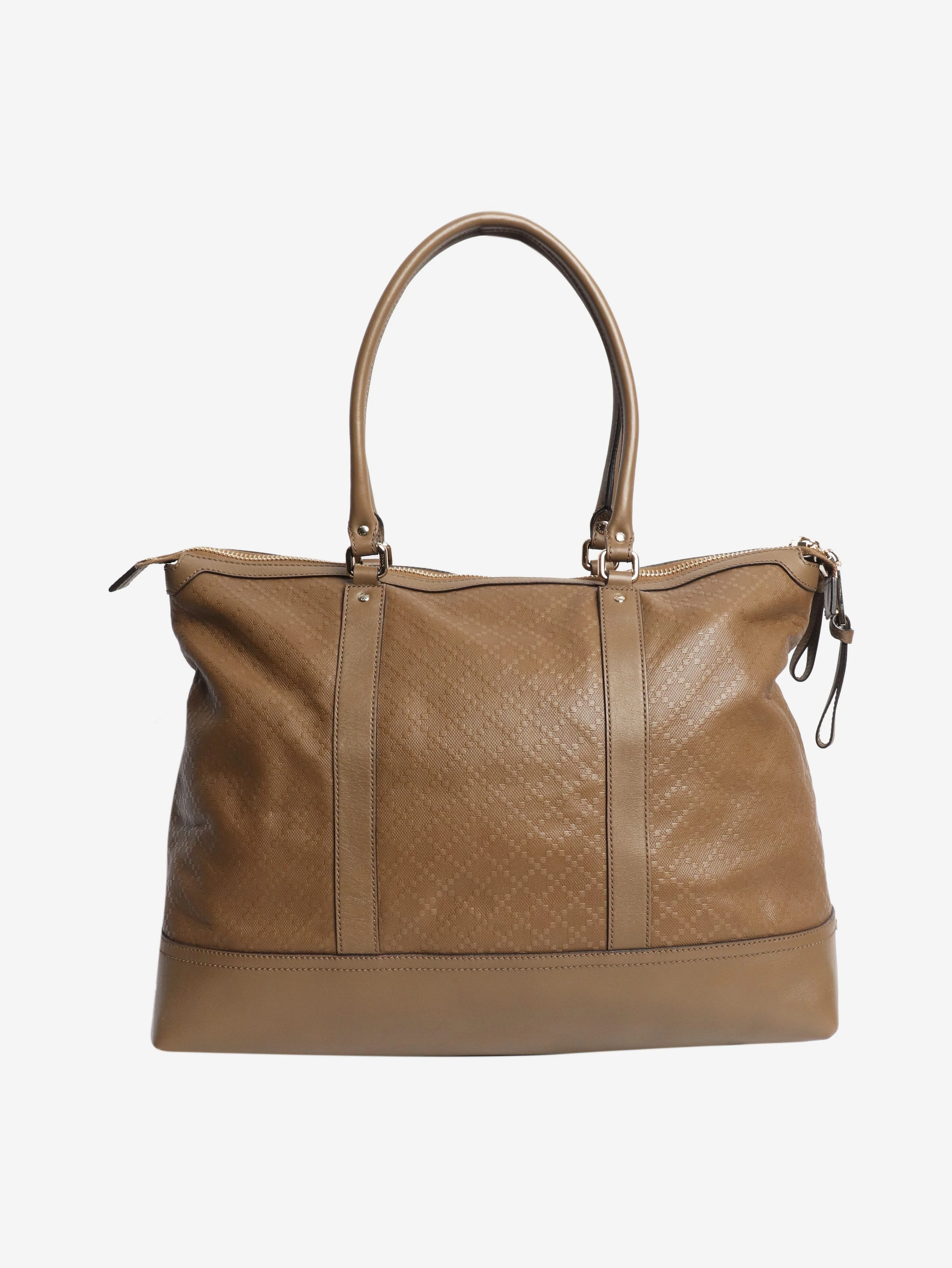 Brown GG tote - Image 3