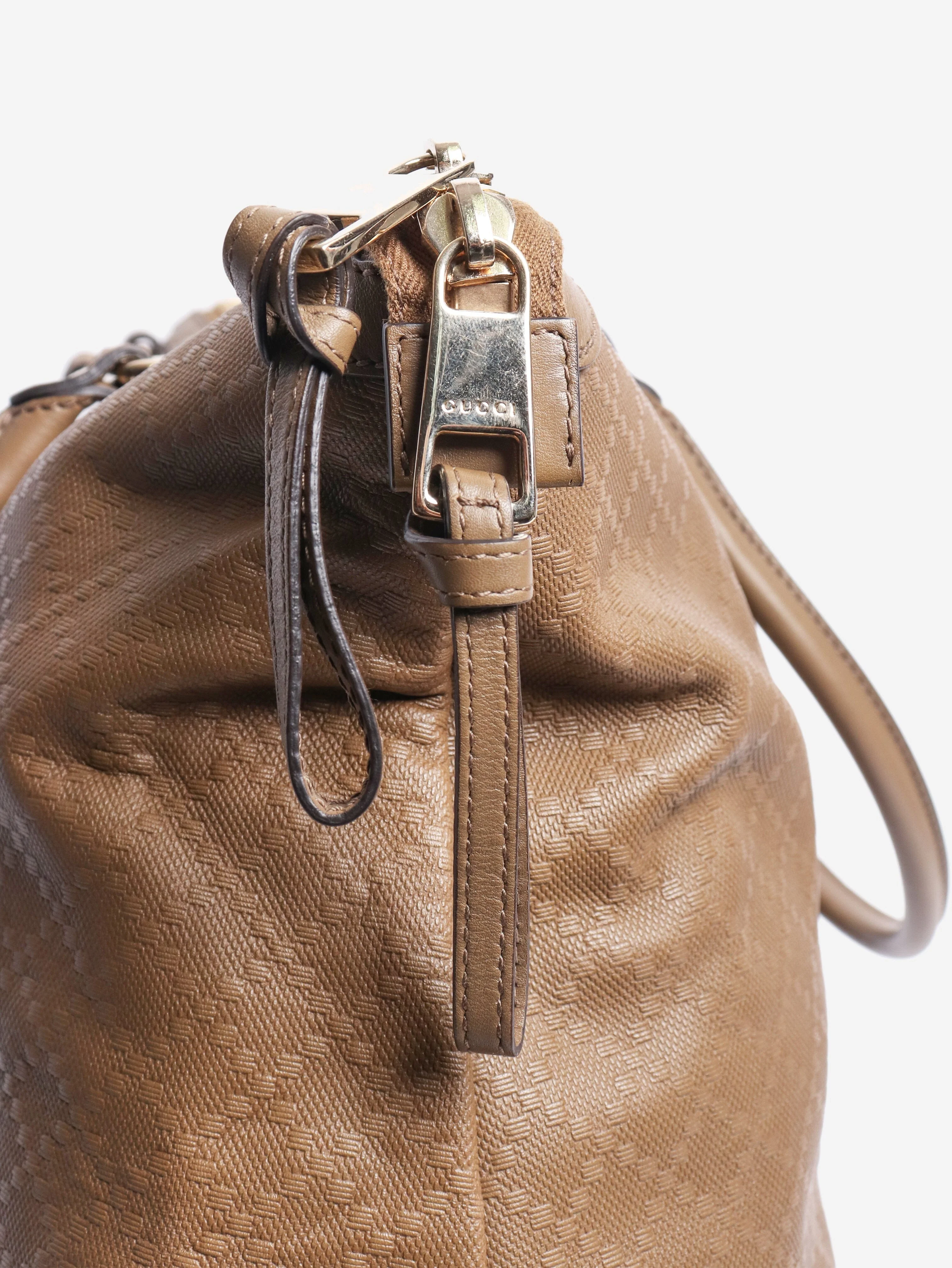 Brown GG tote - Image 5