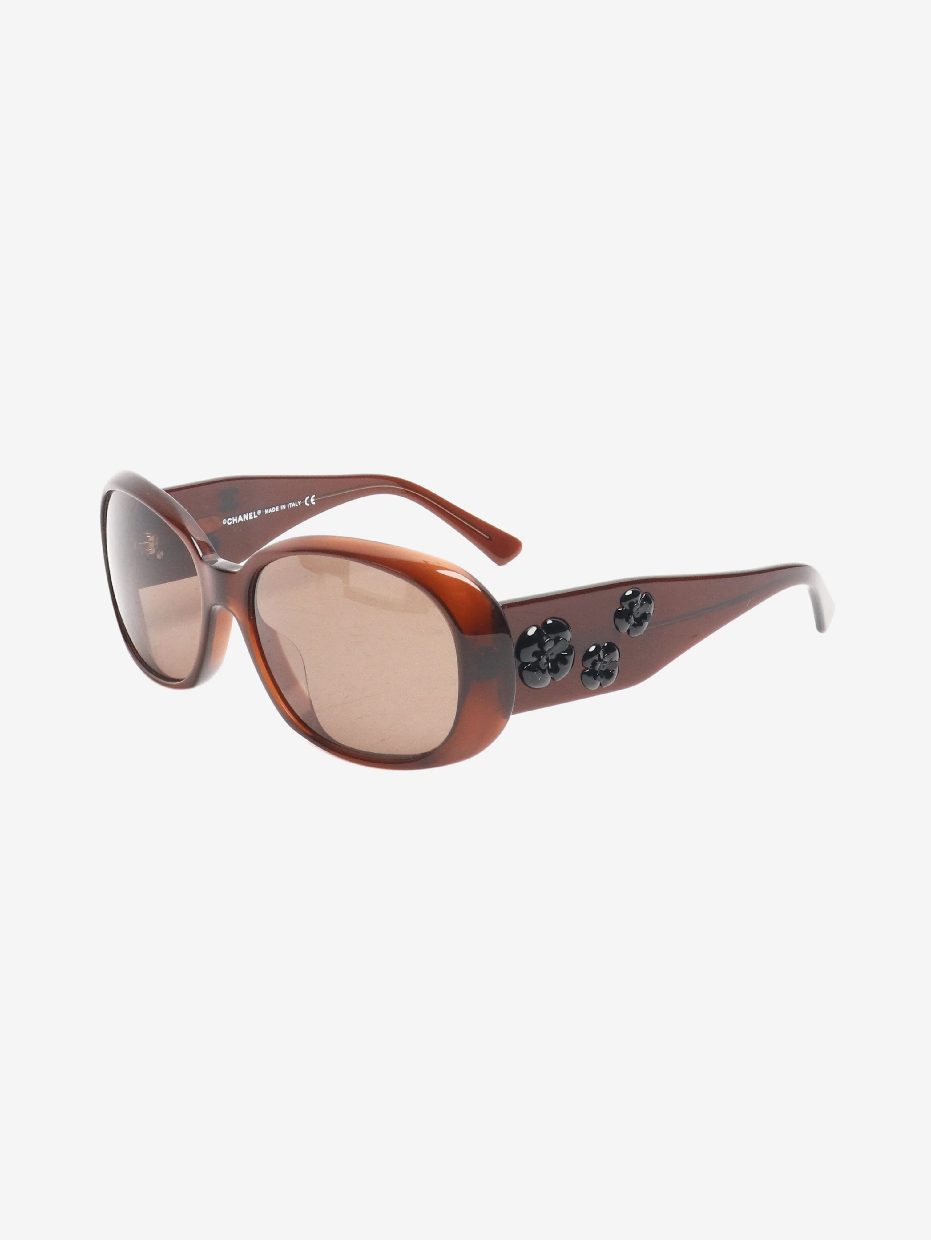 Brown oversized sunglasses - Image 2