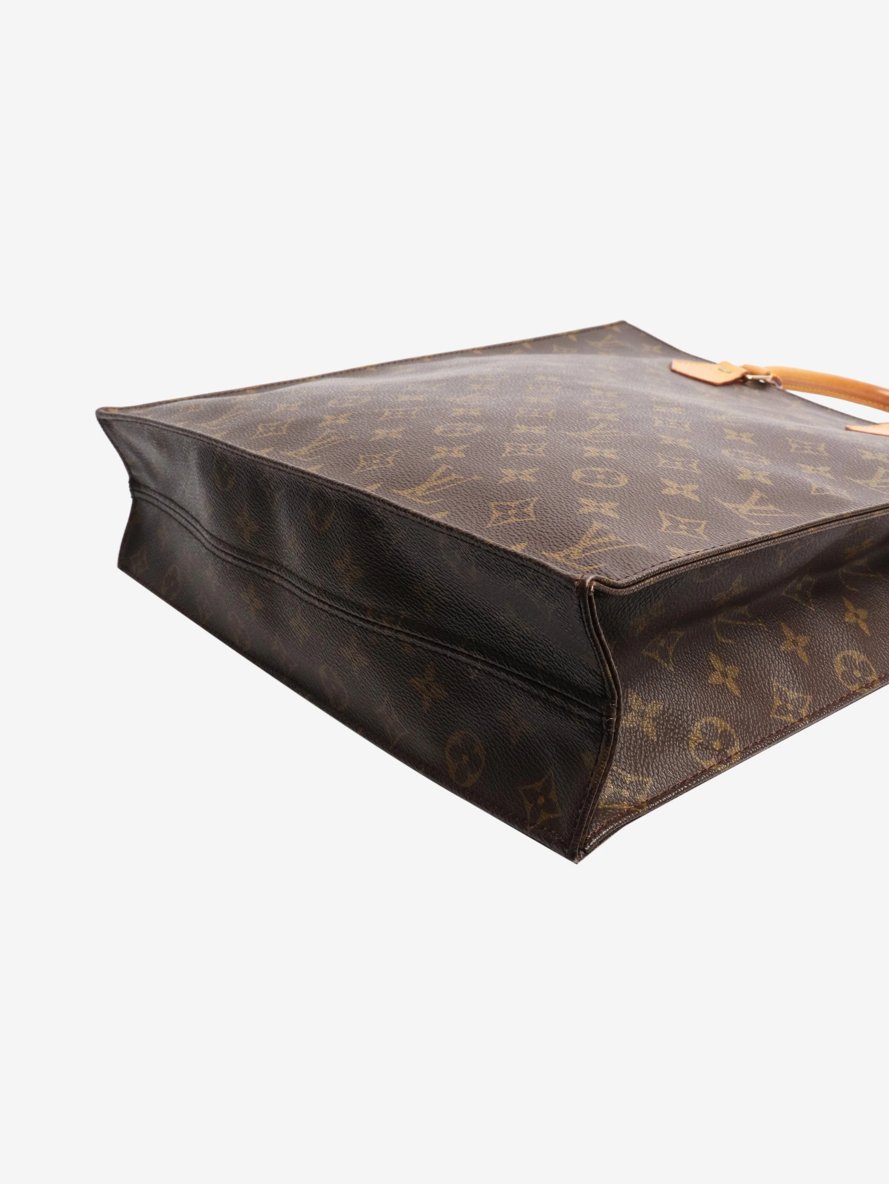 Brown Sac Plat tote - Image 4