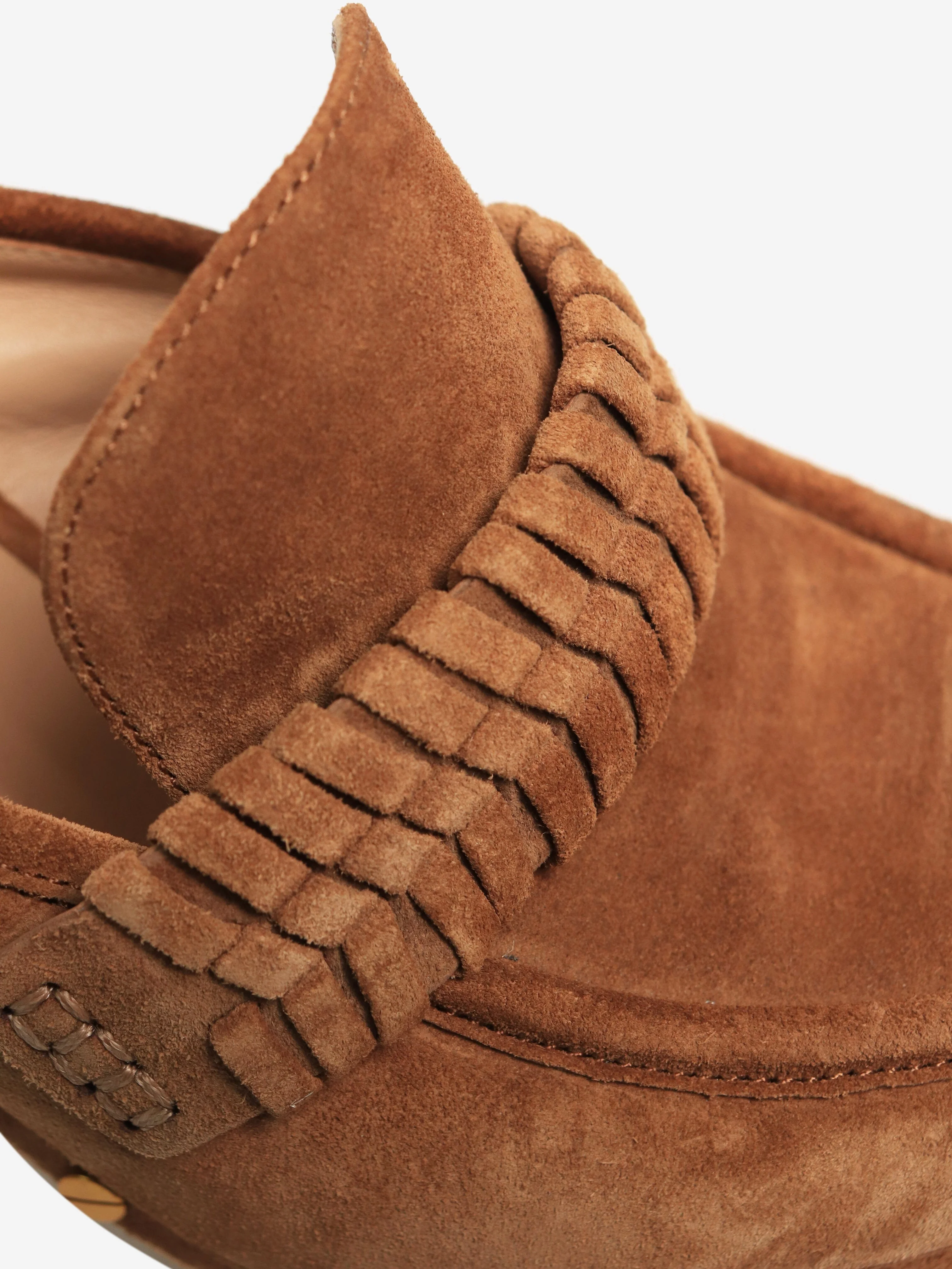 Brown suede clogs - size EU 37.5 - Image 5
