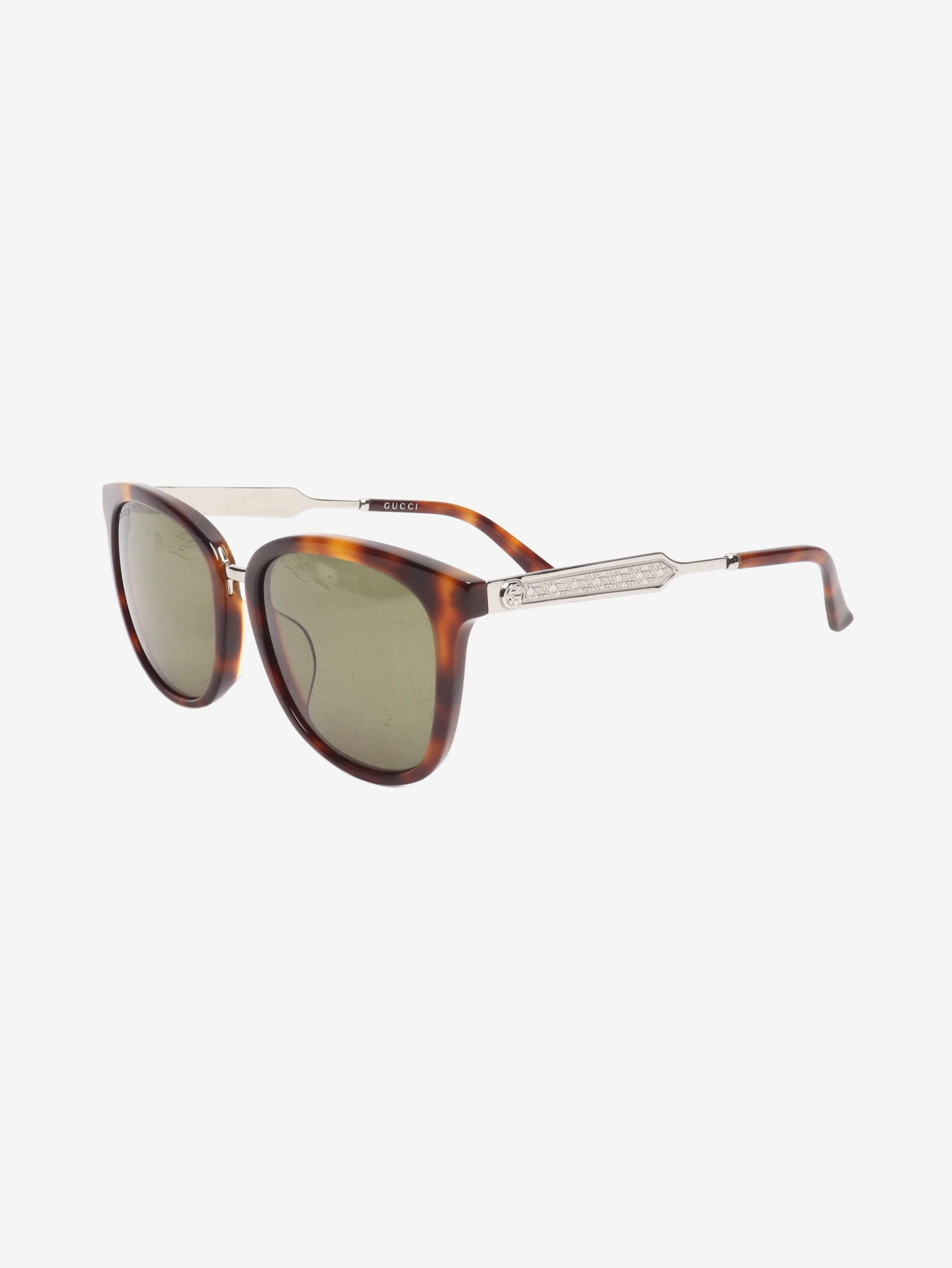 Brown tortoise shell sunglasses - Image 2