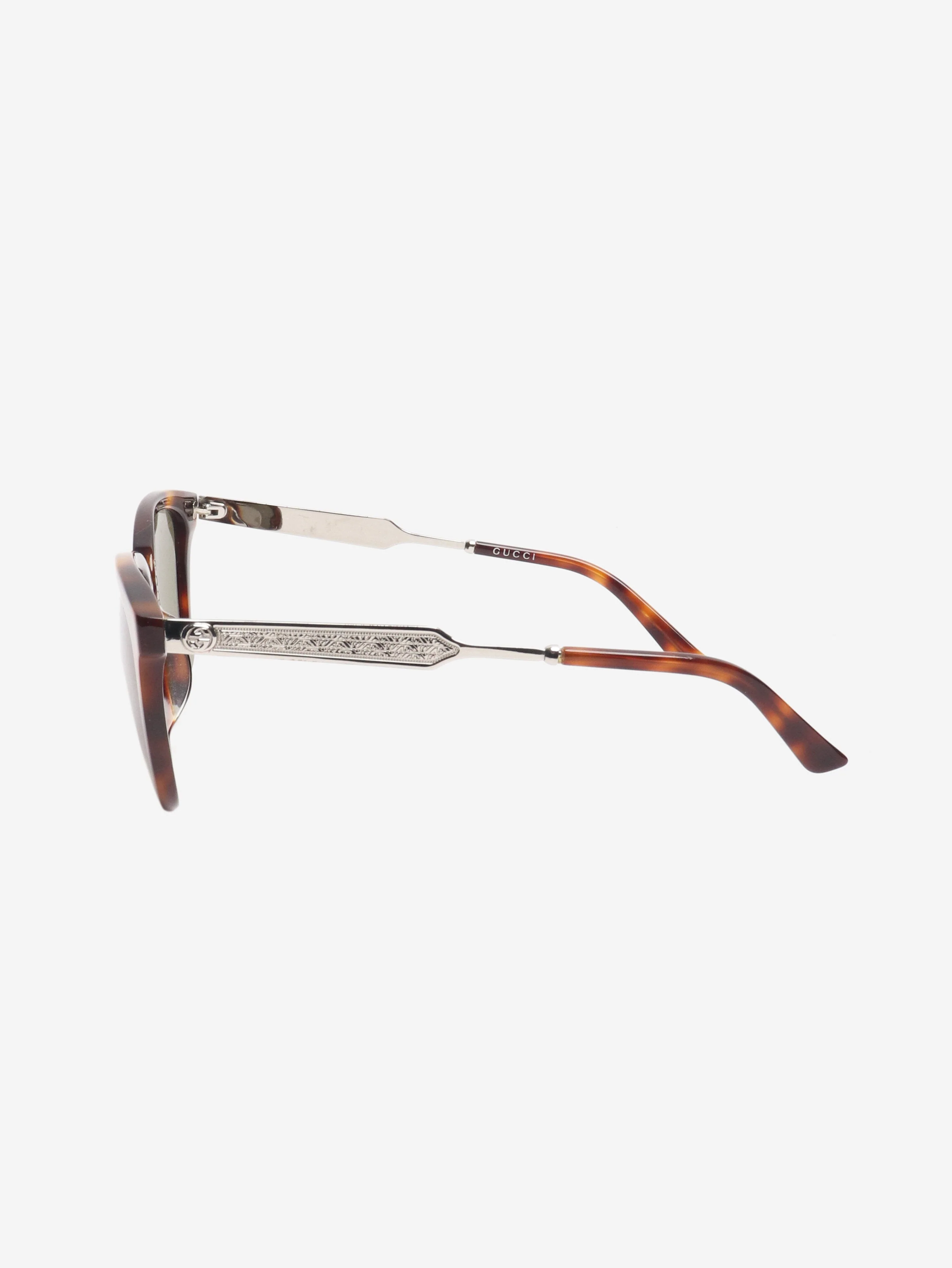 Brown tortoise shell sunglasses - Image 4