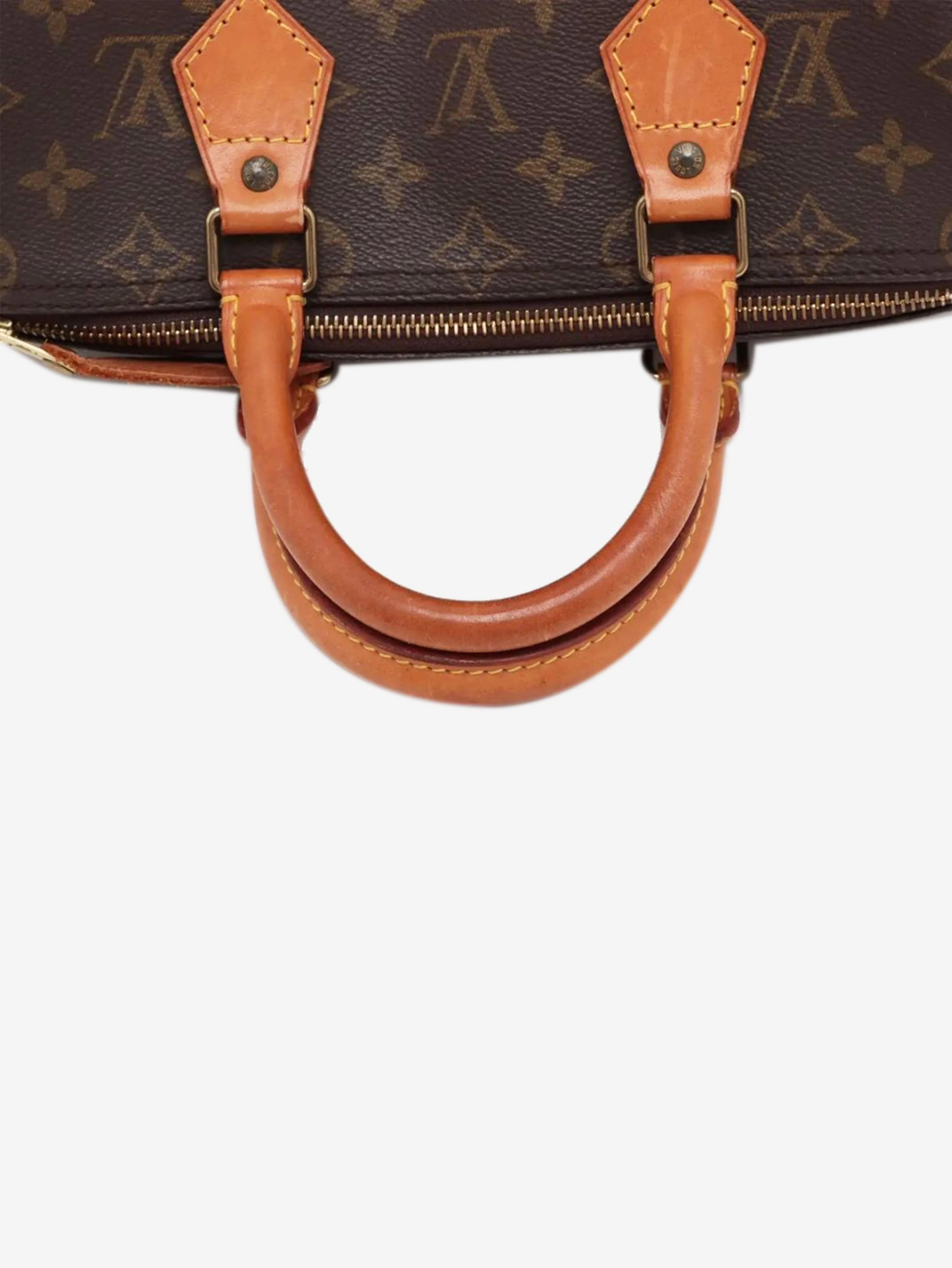 Brown vintage 1993 Speedy 25 bag - Image 5