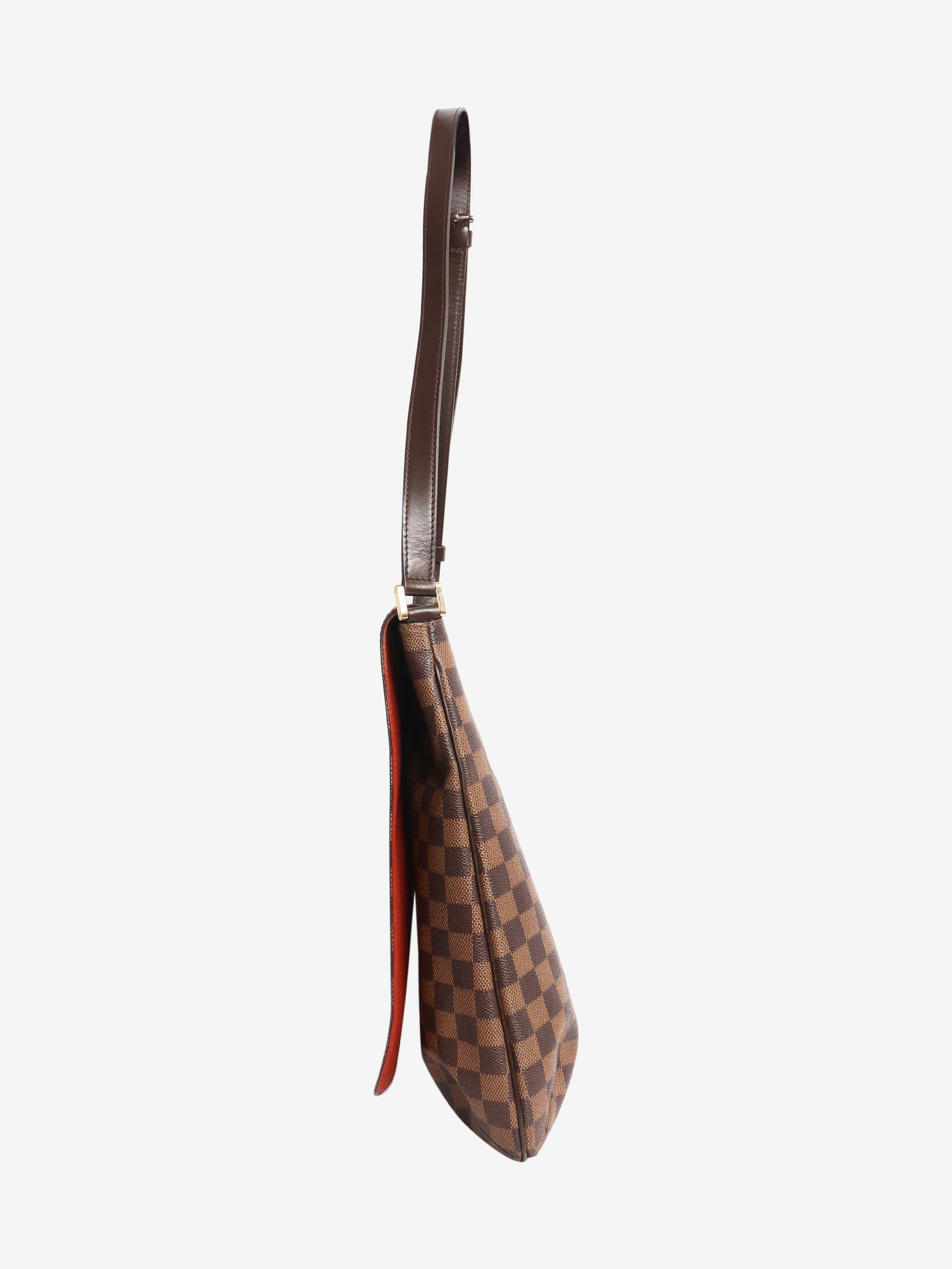 Brown vintage 2003 Damier Ebene Musette Salsa bag - Image 3