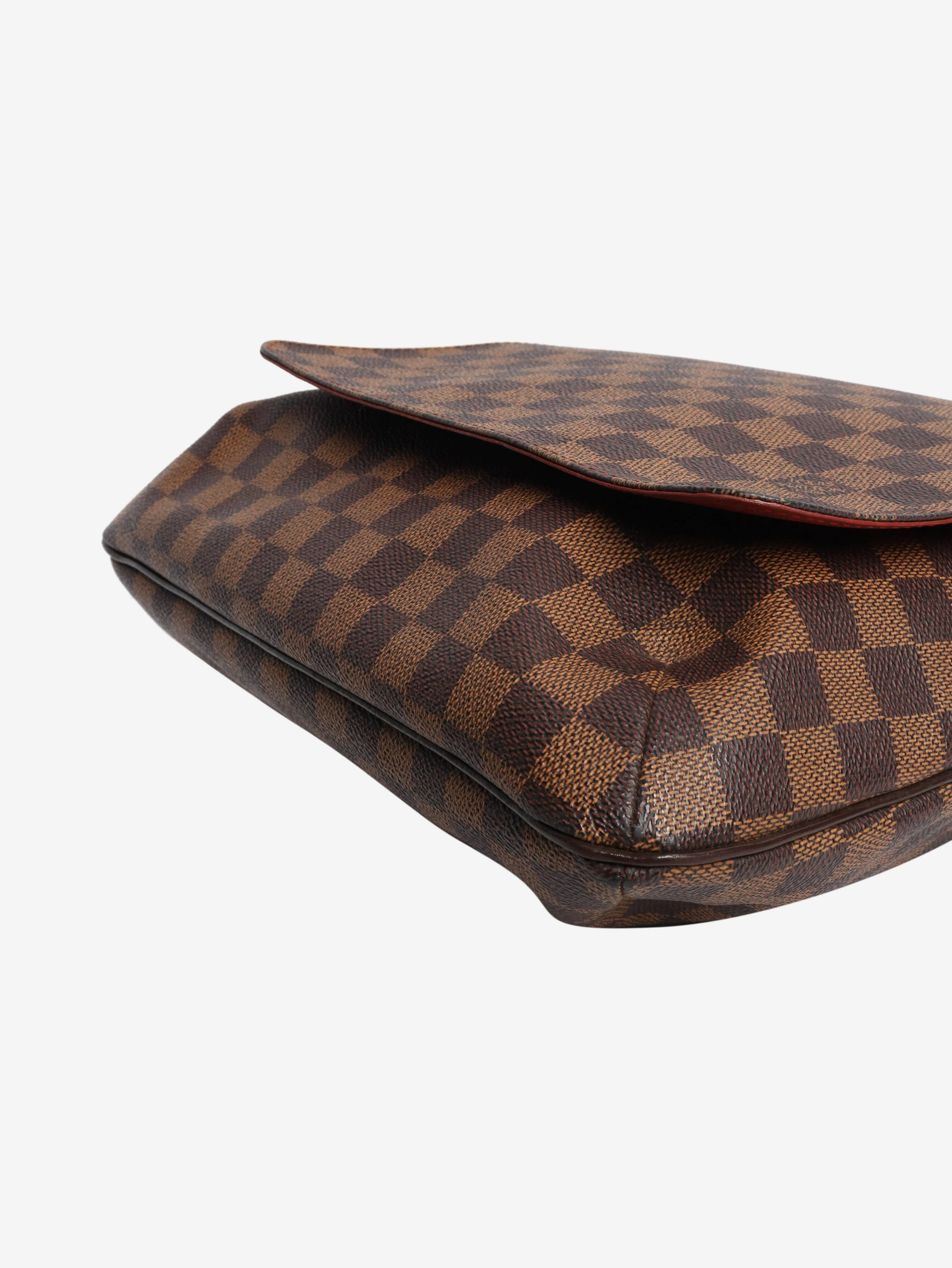 Brown vintage 2003 Damier Ebene Musette Salsa bag - Image 4