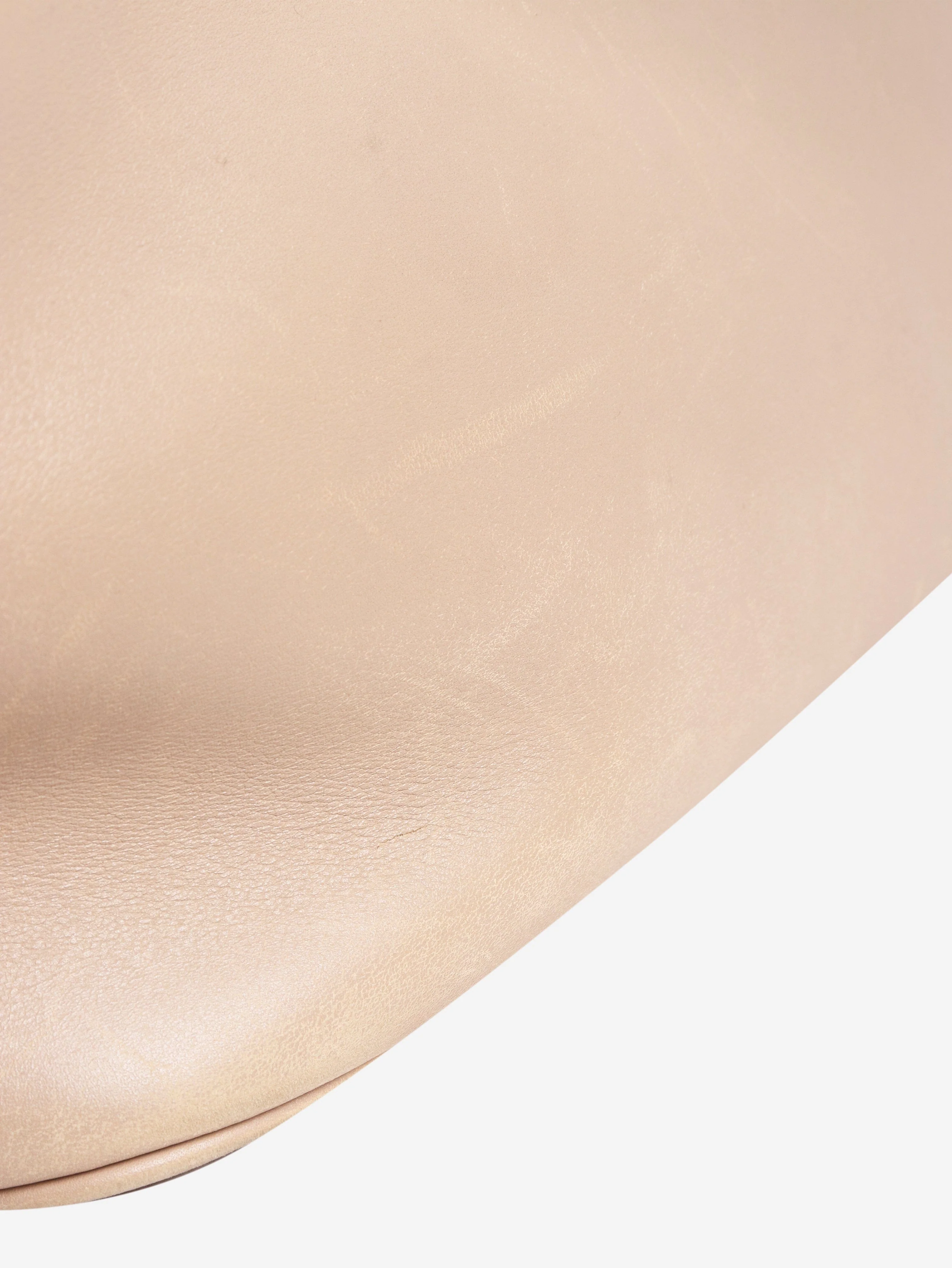 Neutral leather shoulder bag - Image 4