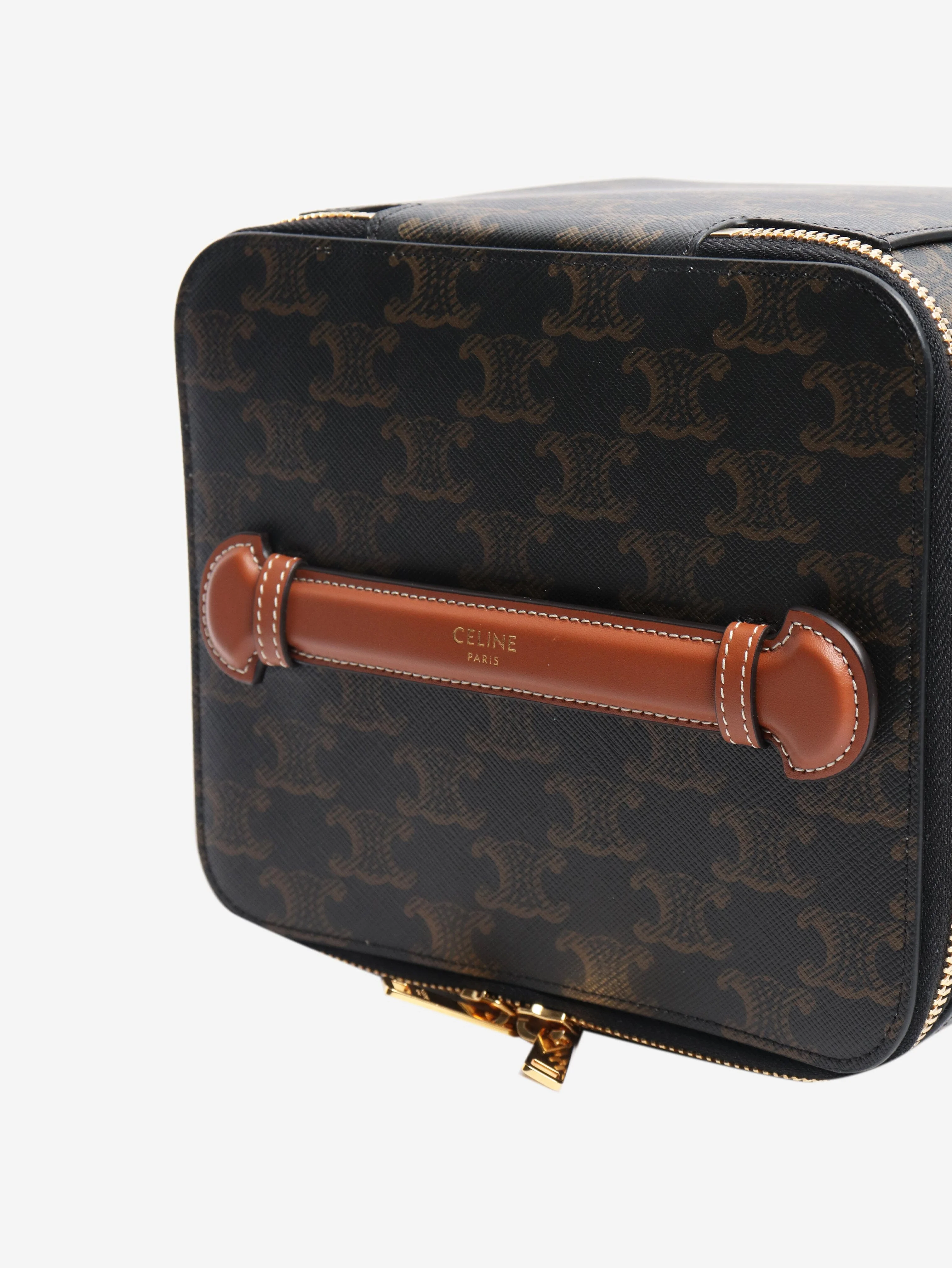 Brown square vanity case - Image 4