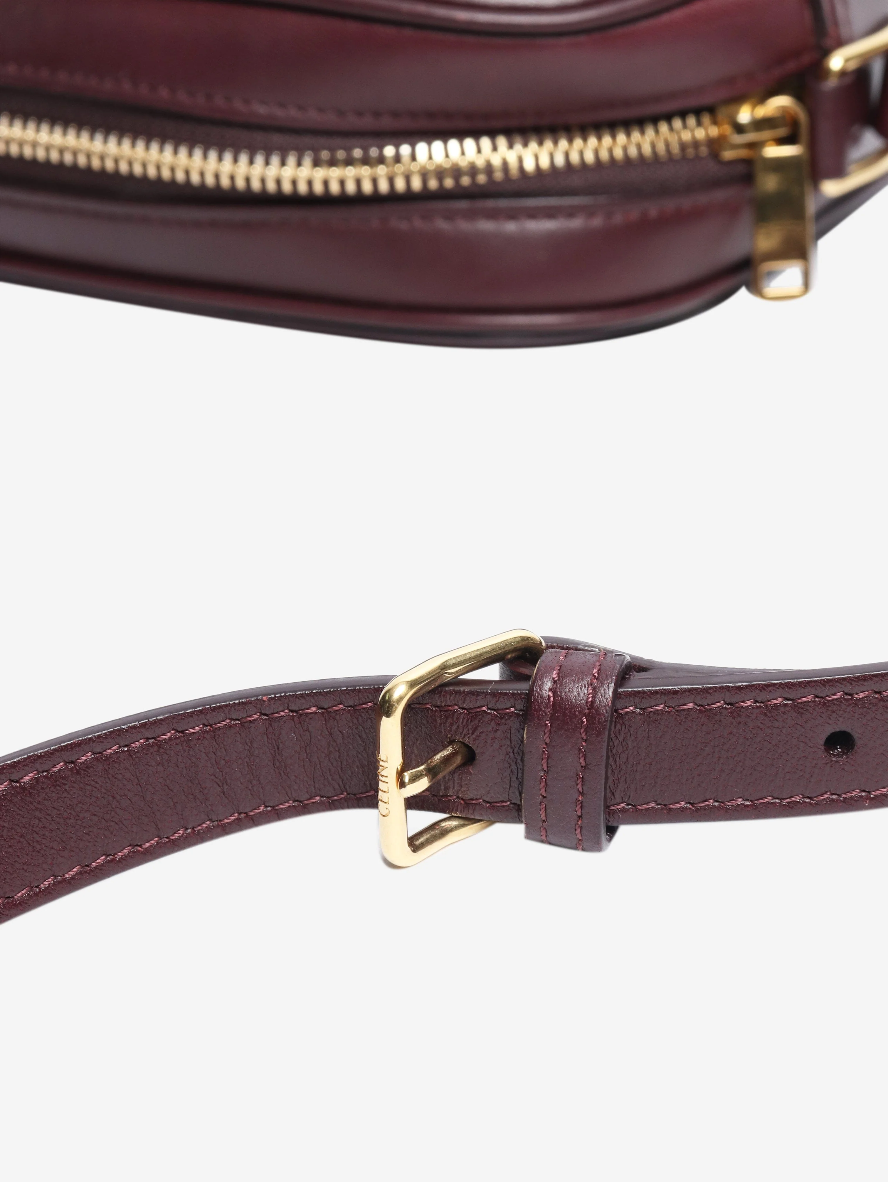 Burgundy Camera bag - Image 8