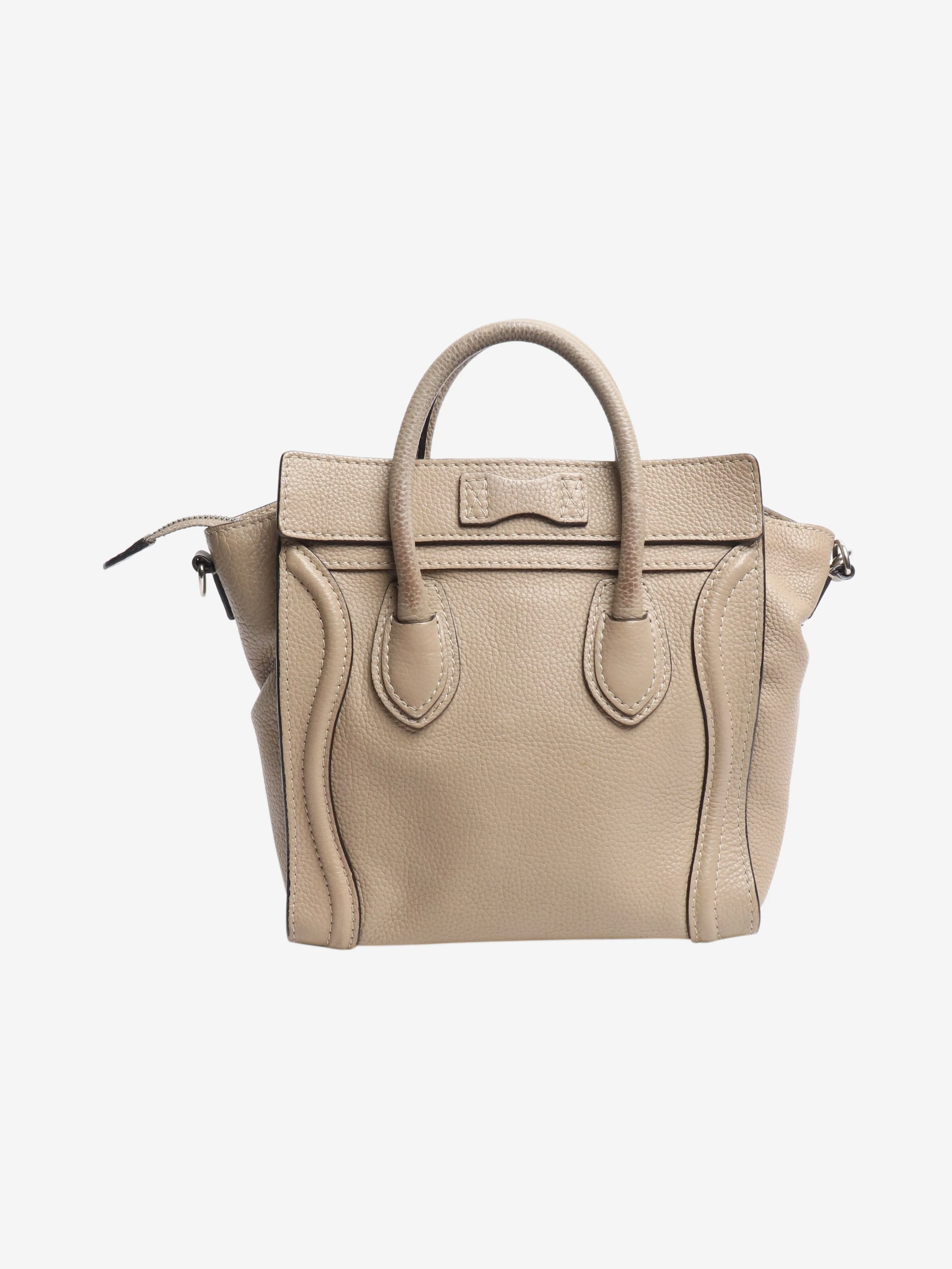 Nano Luggage Calfskin 2Way Handbag