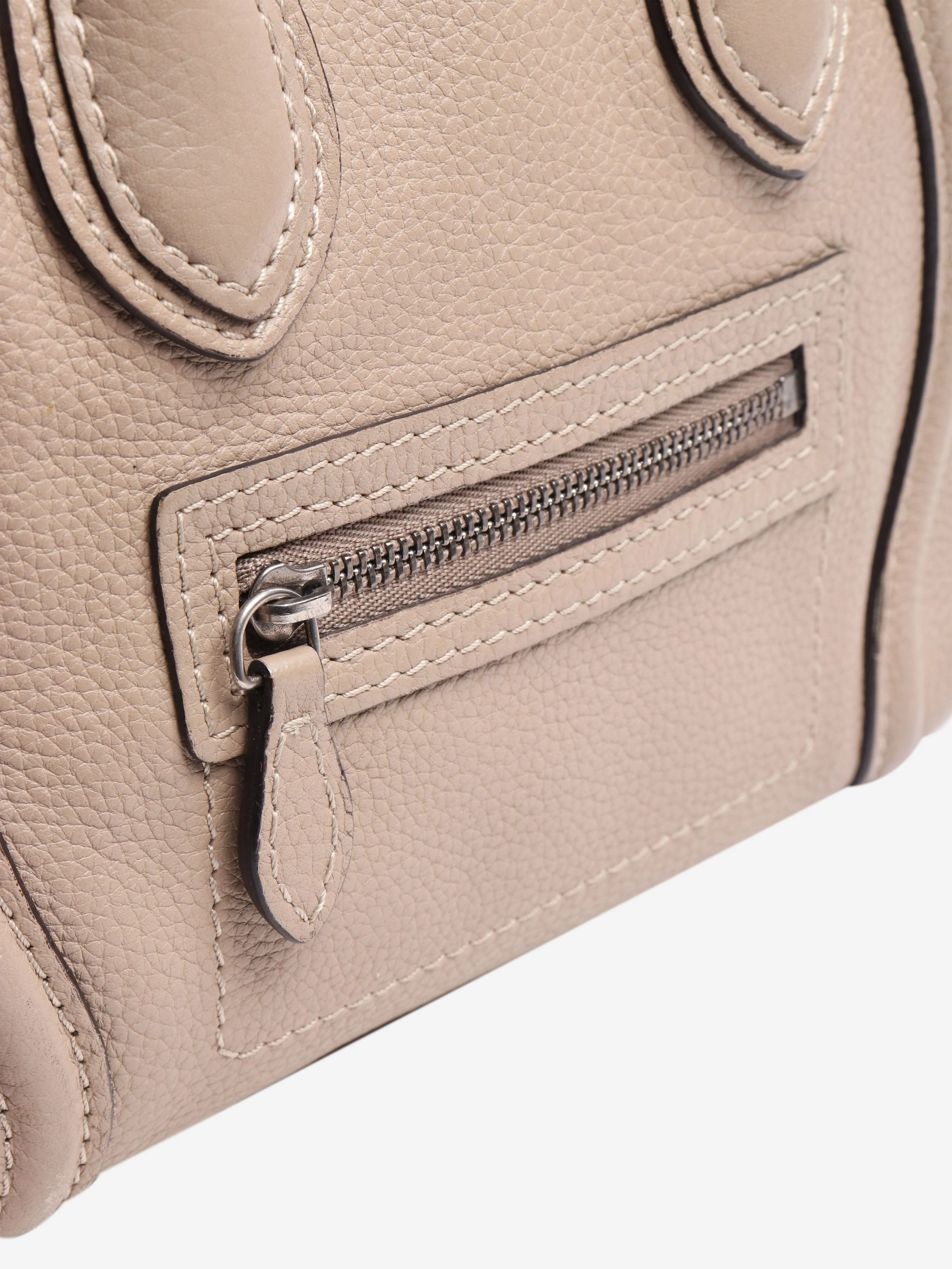 Nano Luggage Calfskin 2Way Handbag - Image 4