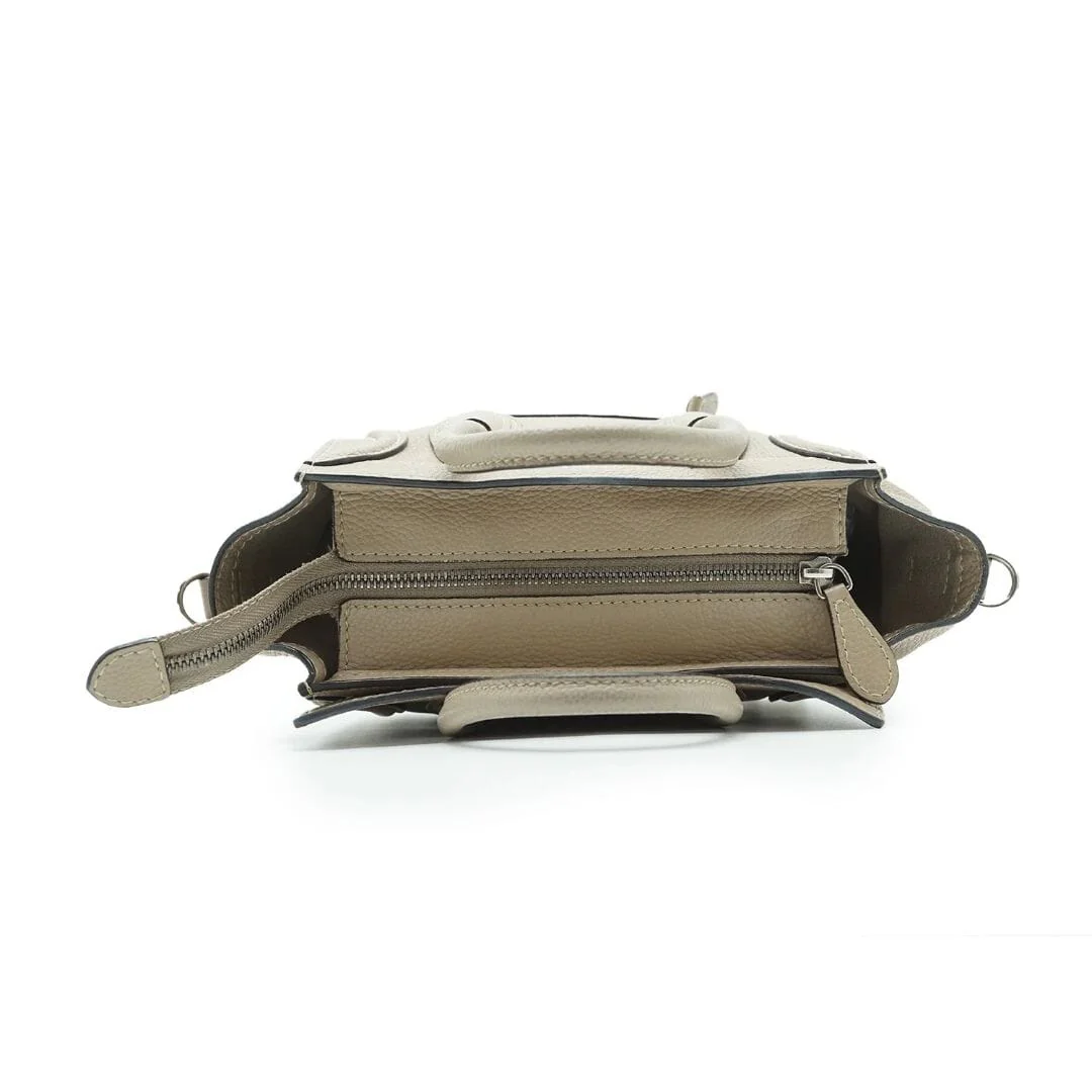 Nano Luggage Calfskin 2Way Handbag - Image 8