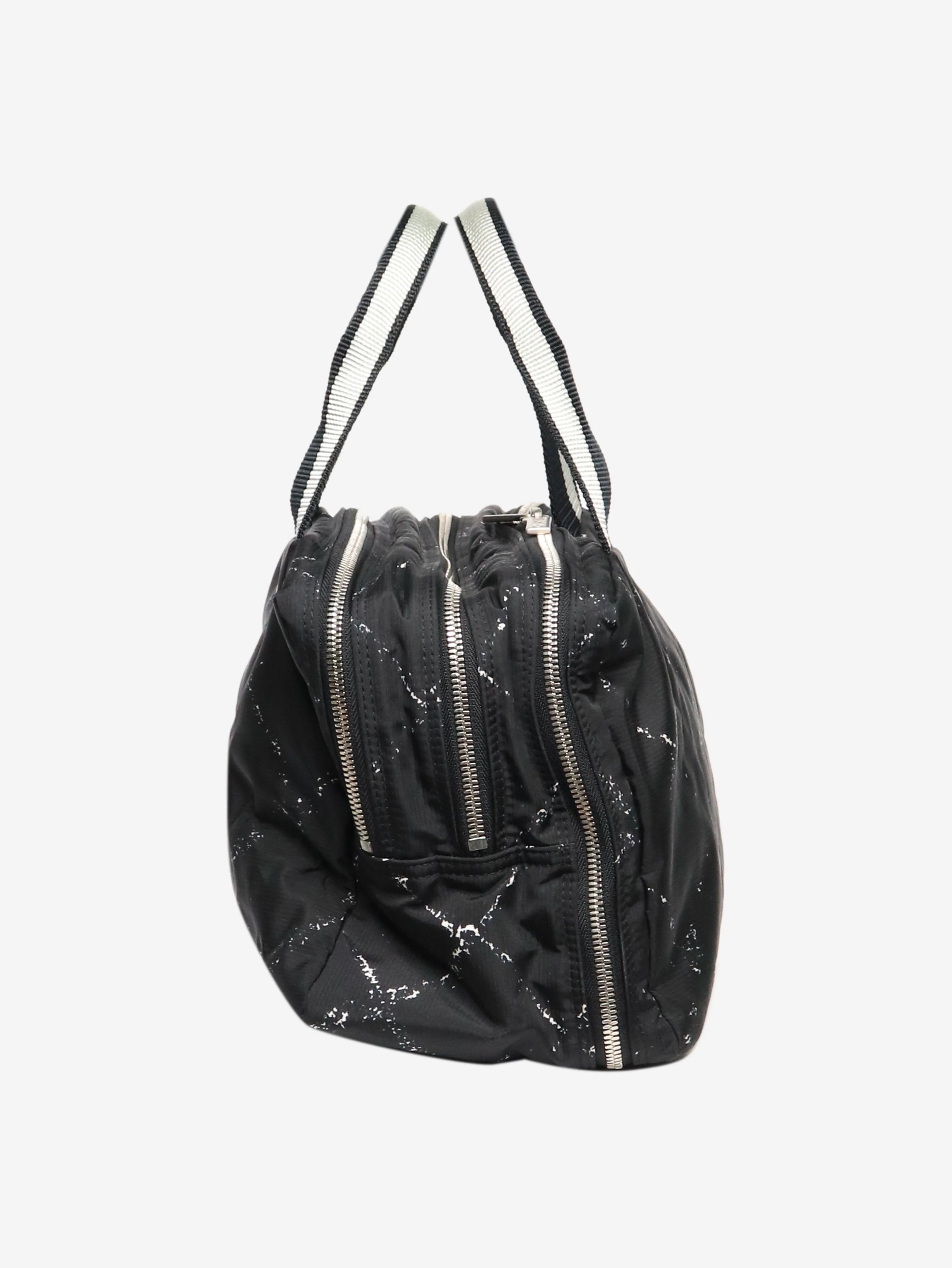 Black canvas Toiletries bag - Image 2