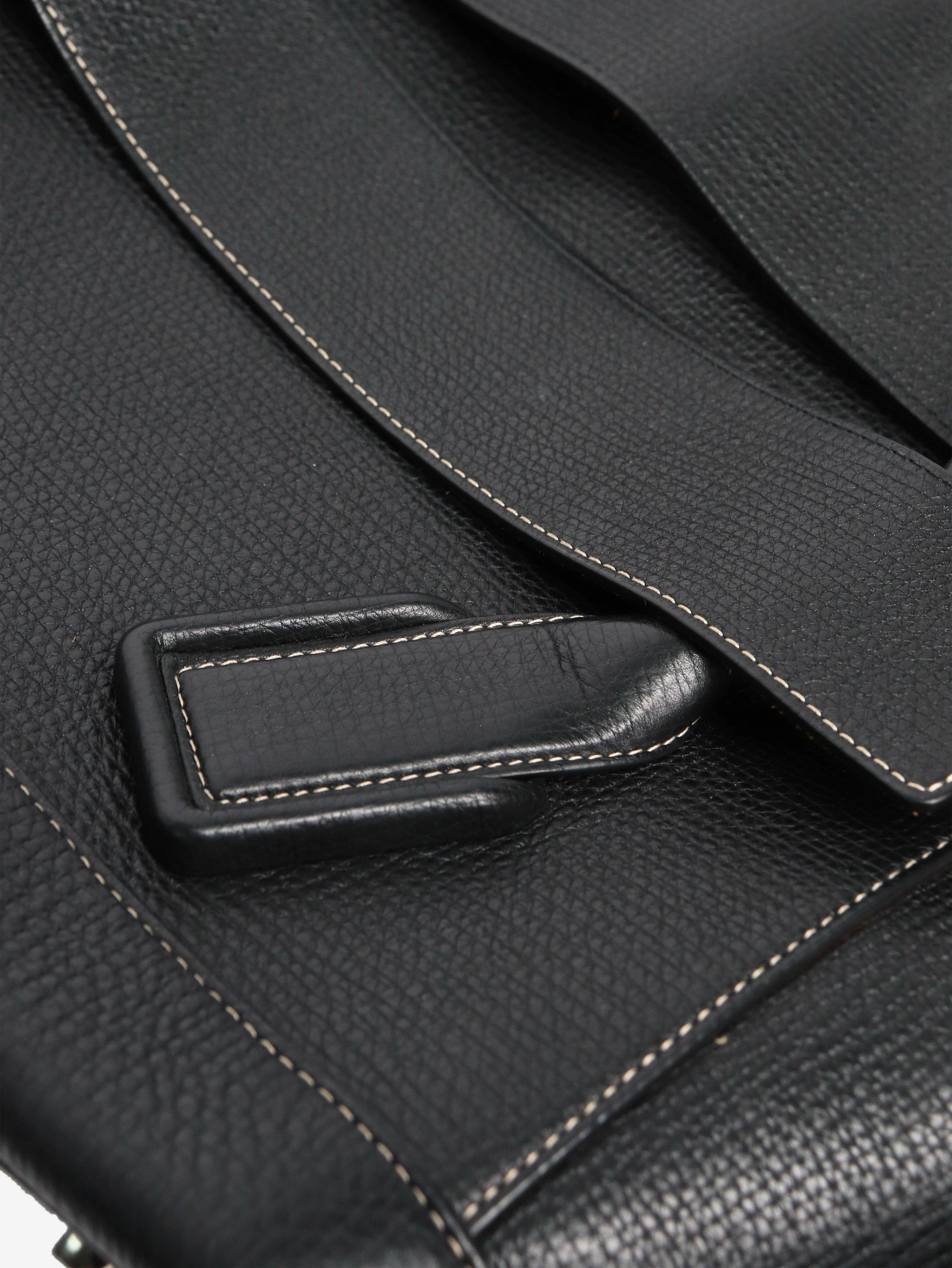 Black canvas Toiletries bag - Image 4