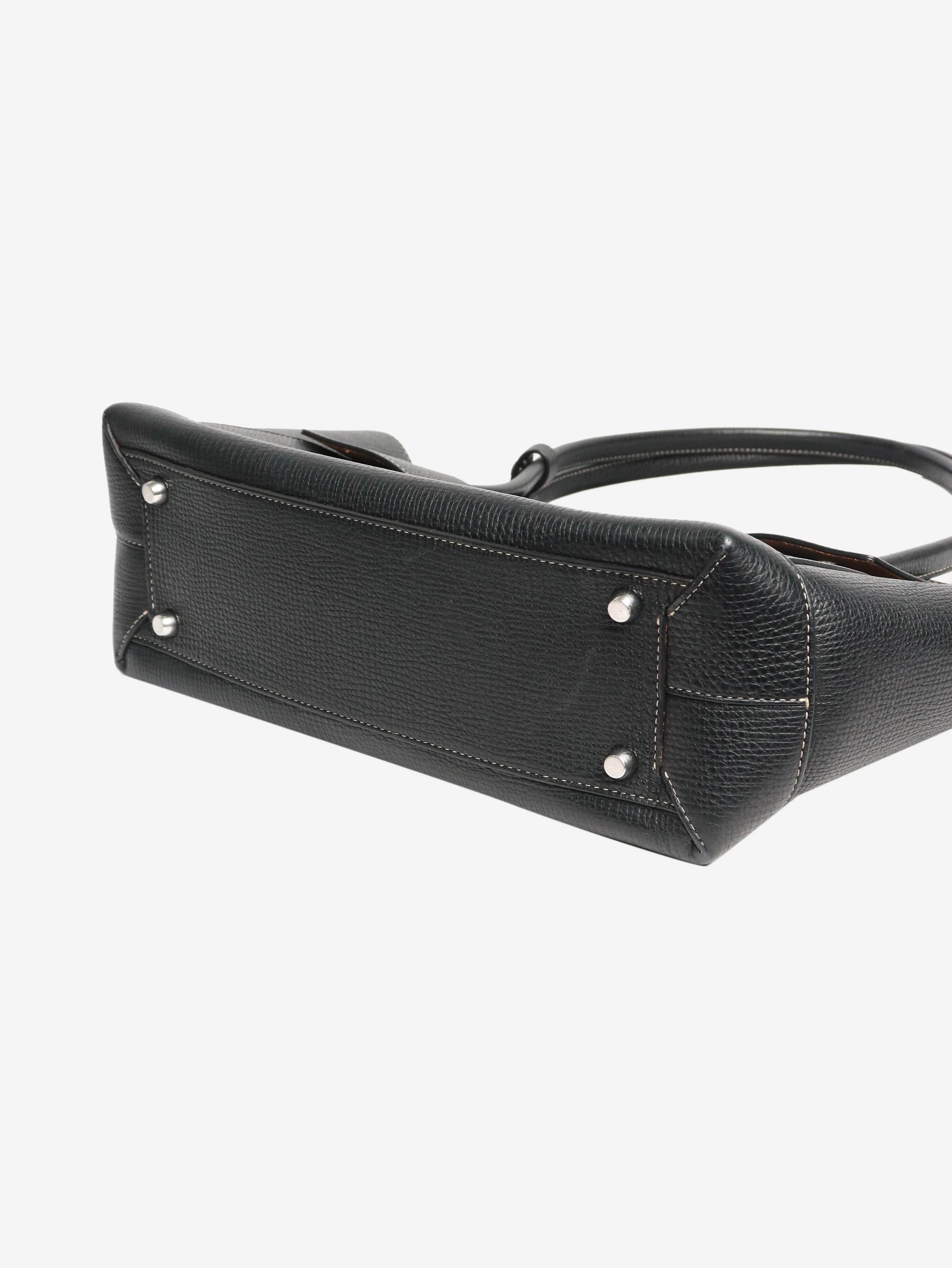 Black canvas Toiletries bag - Image 8