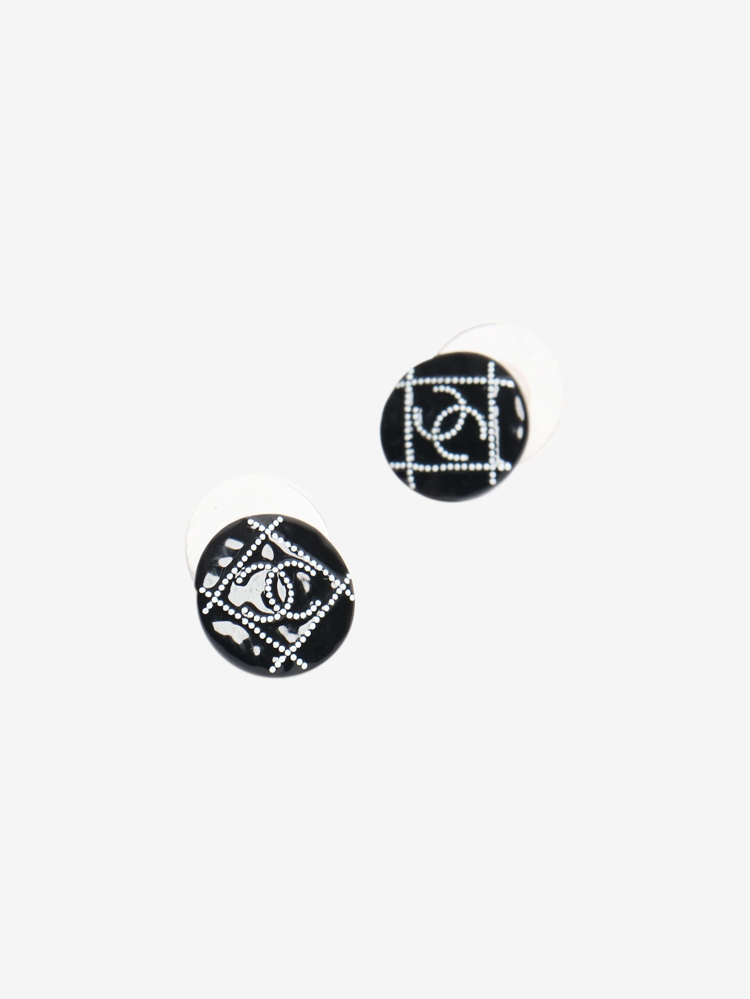 Black Coco Mark A19P stud earrings - Image 4