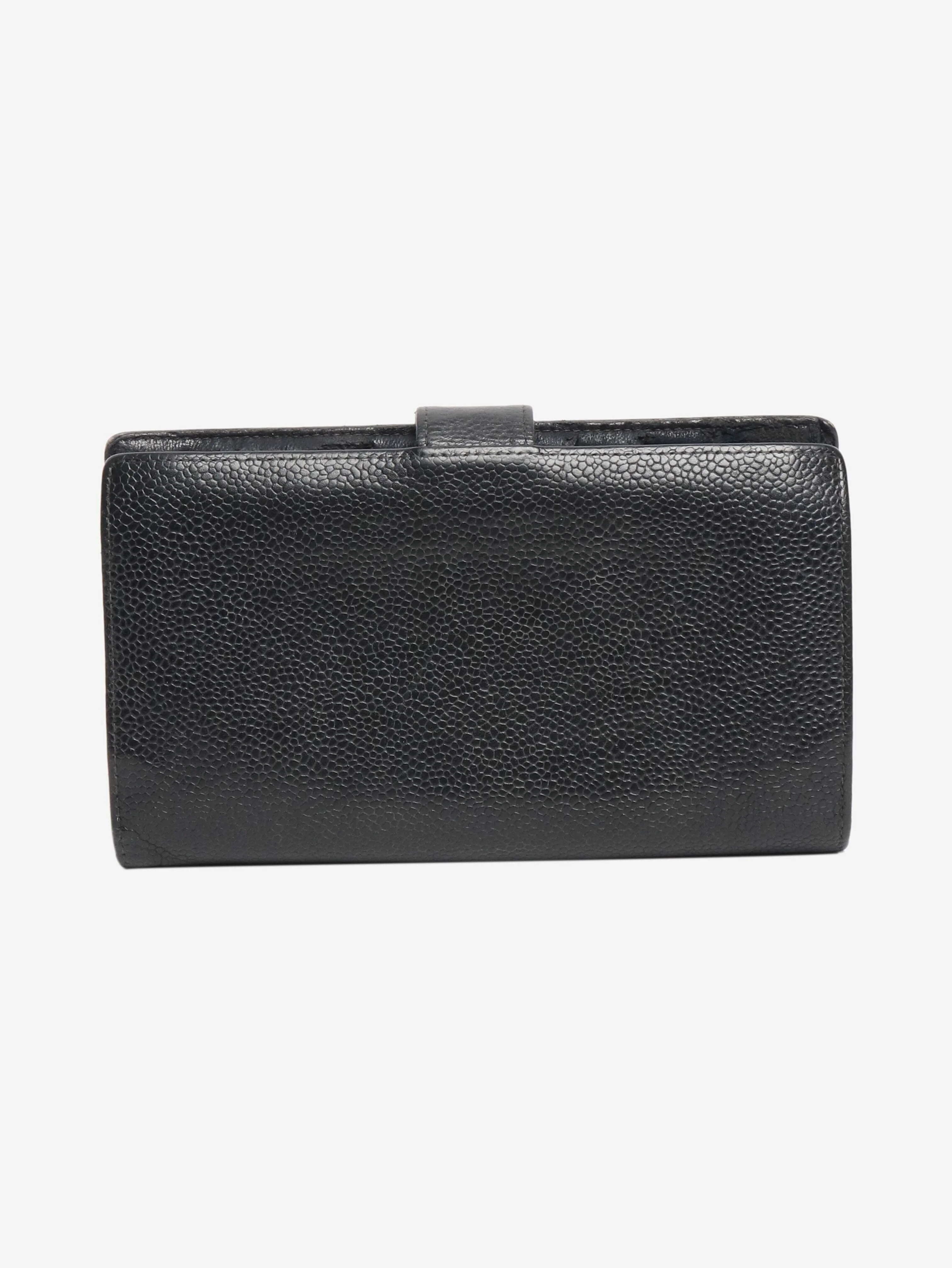 Black vintage caviar bifold wallet - Image 3