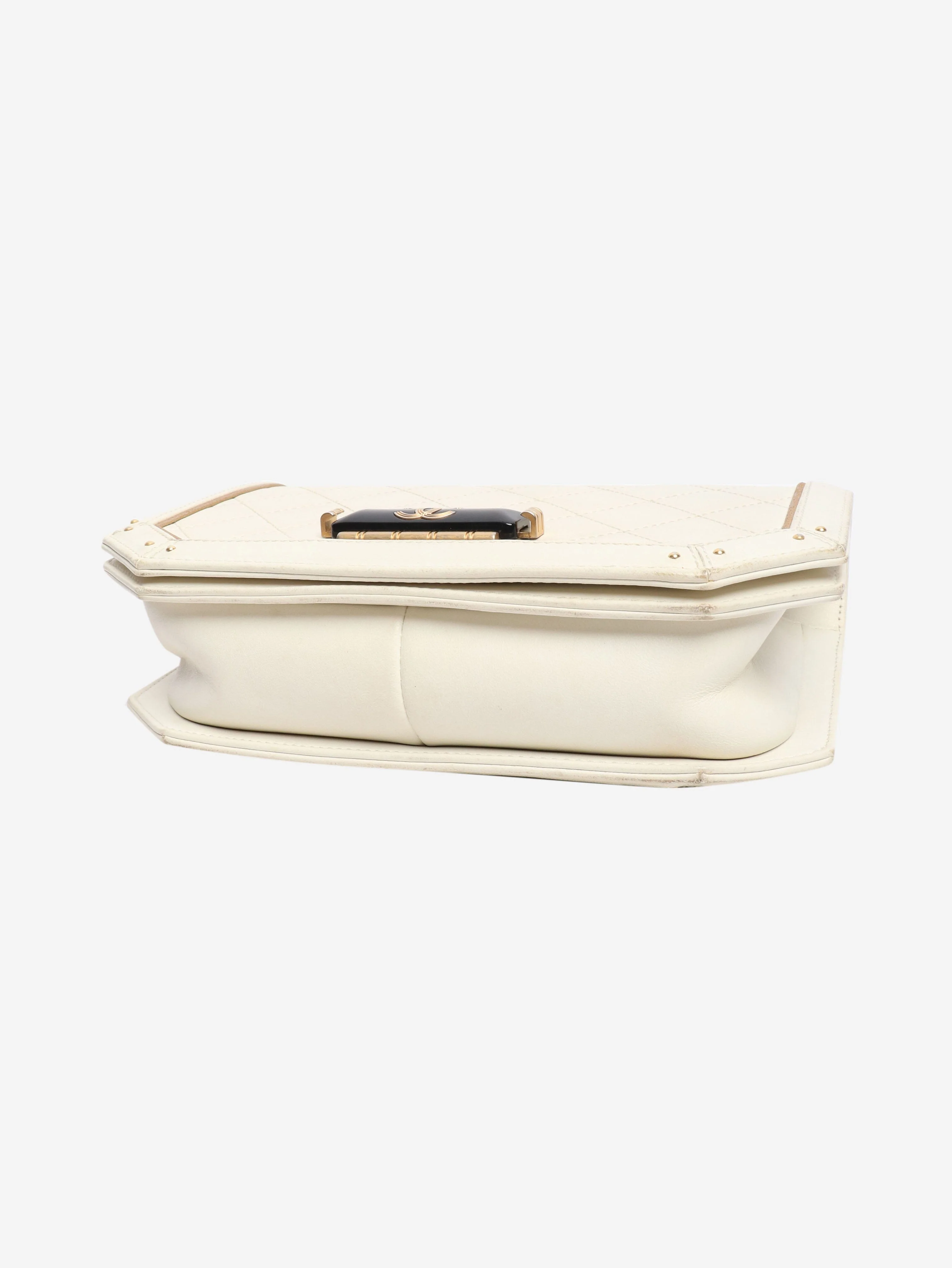 Cream 2017 lambskin shoulder bag - Image 9