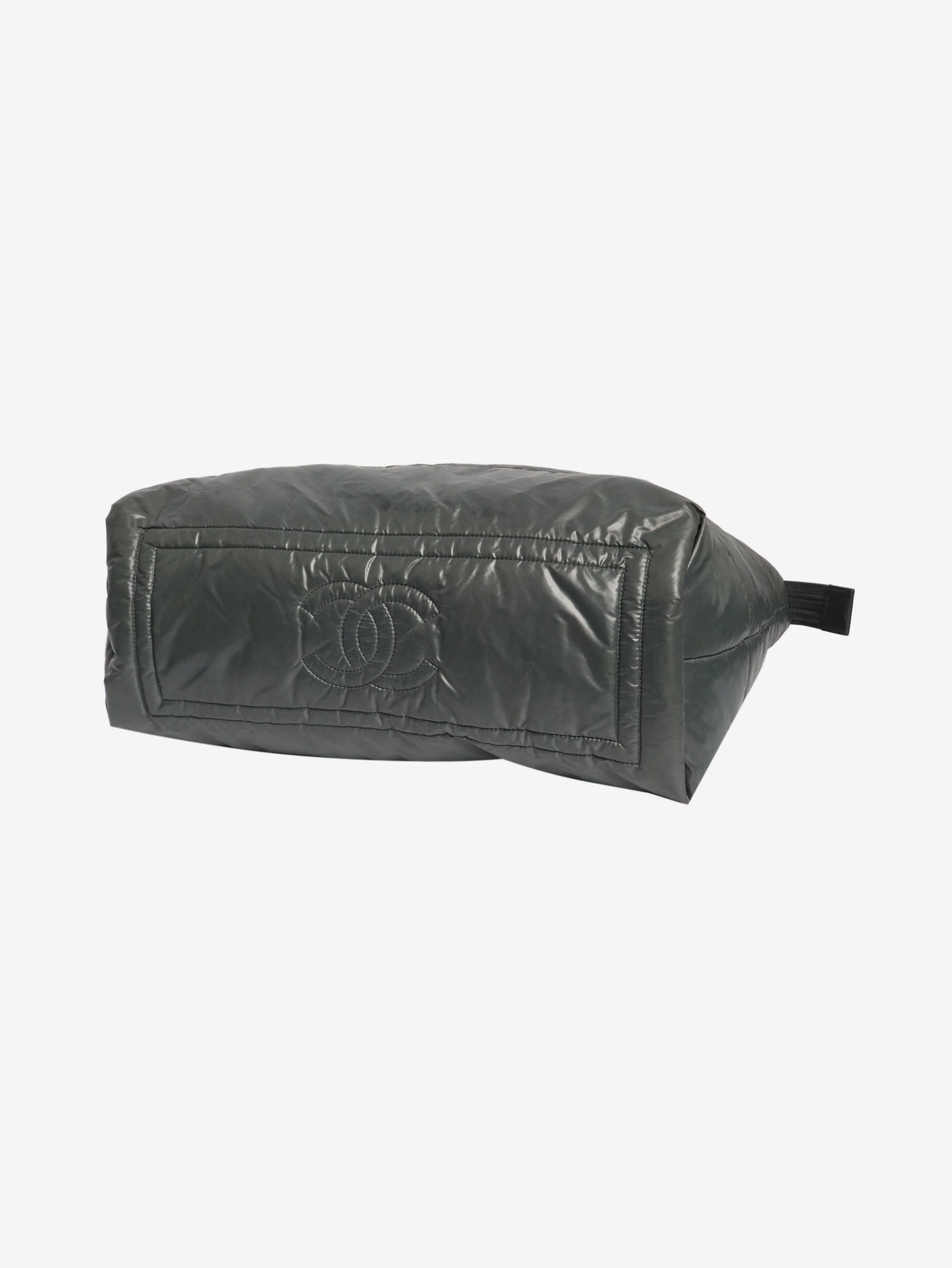 Greenish grey 2008 Cocoon nylon tote bag - Image 4