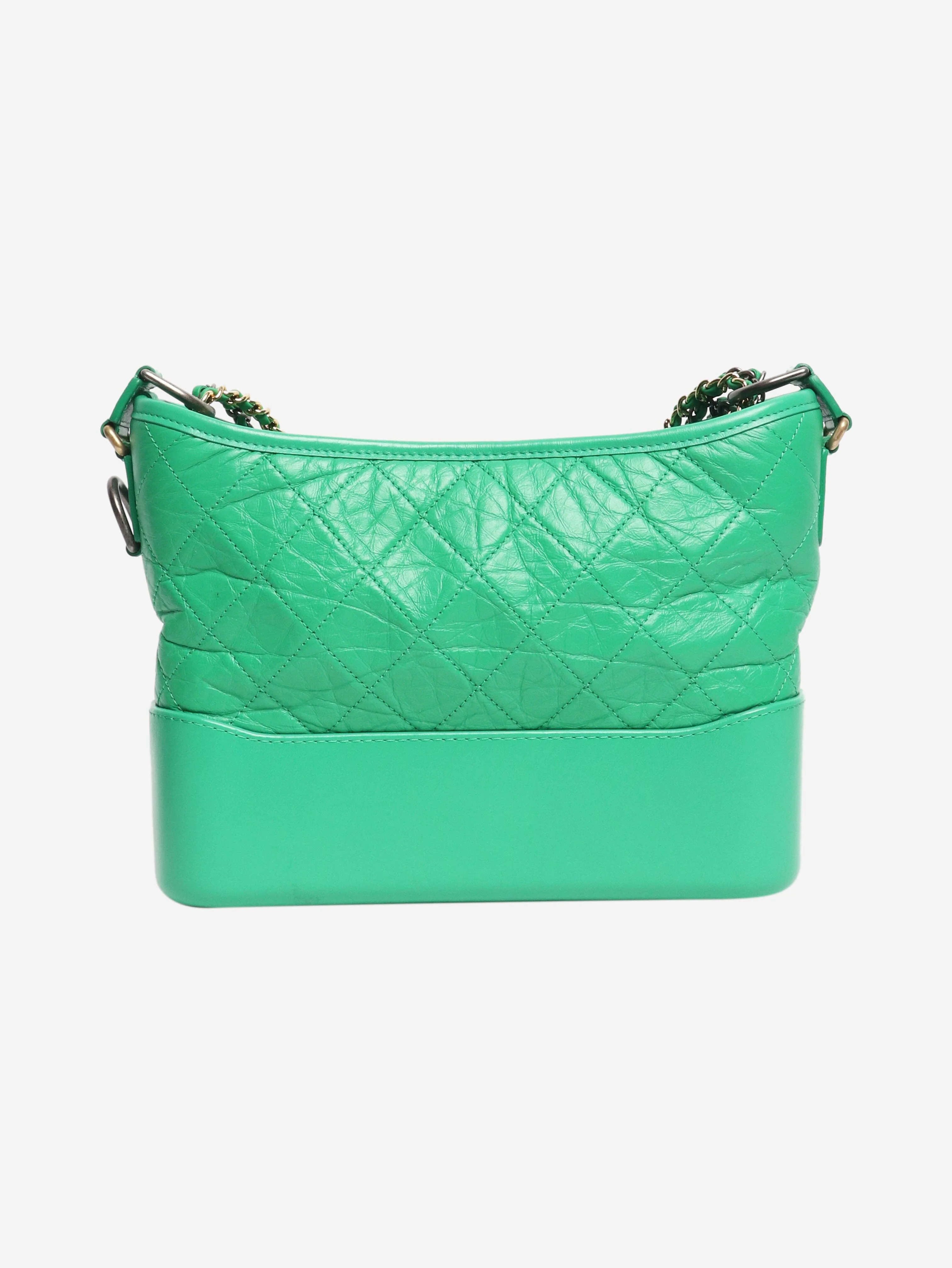 Green 2019 Gabrielle leather bag - Image 4