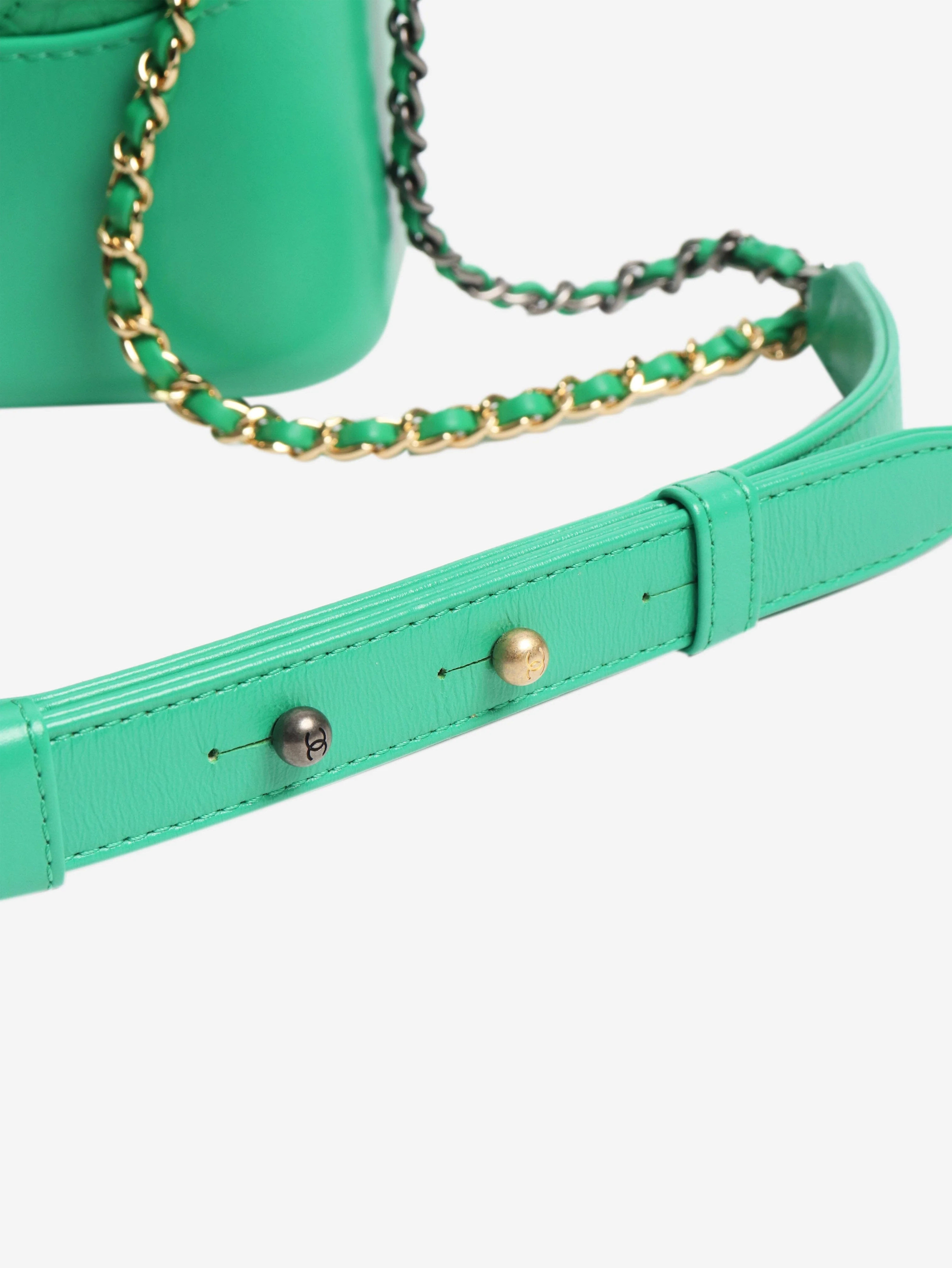 Green 2019 Gabrielle leather bag - Image 7