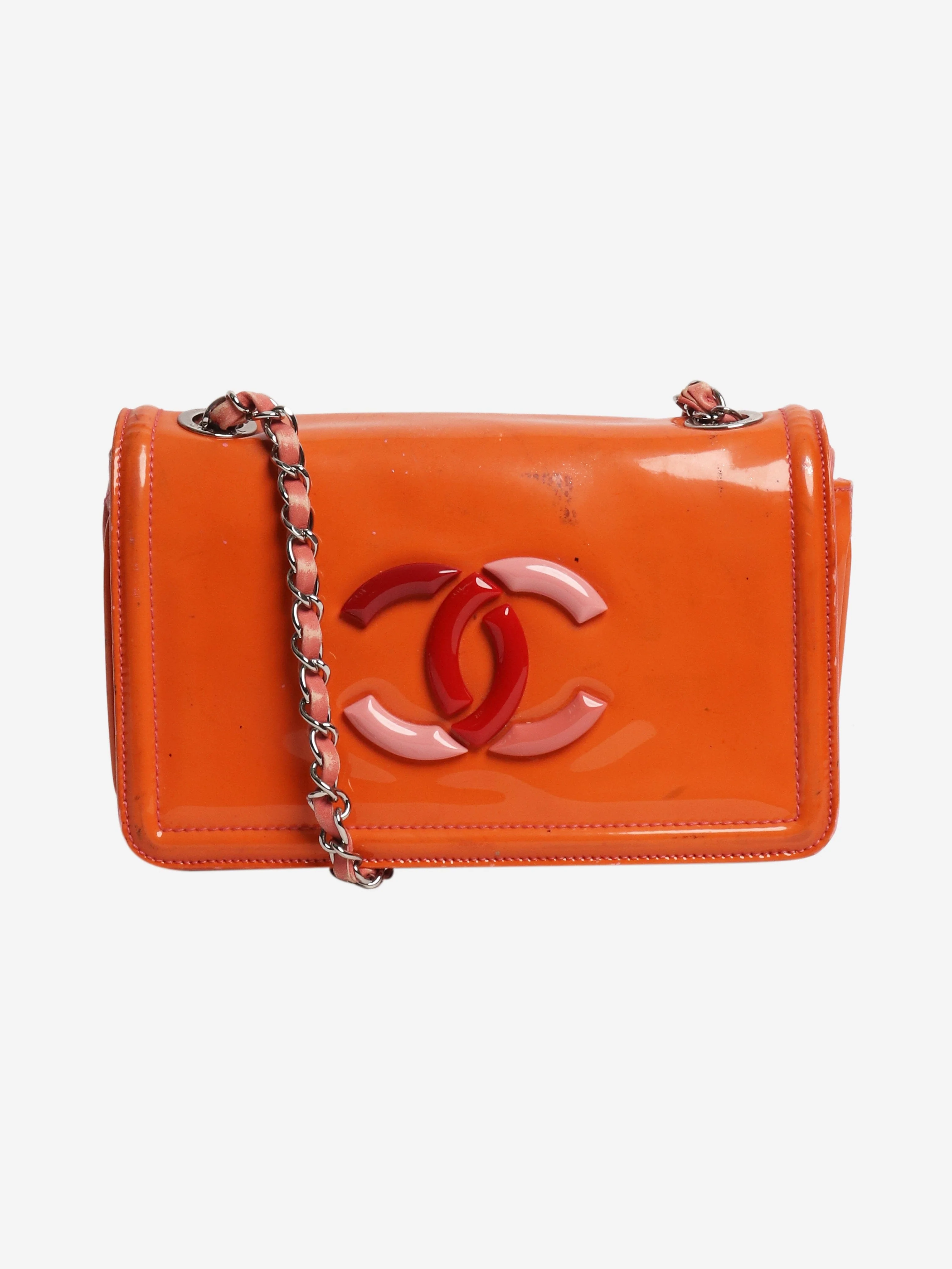 Orange 2009 Lipstick Flap bag