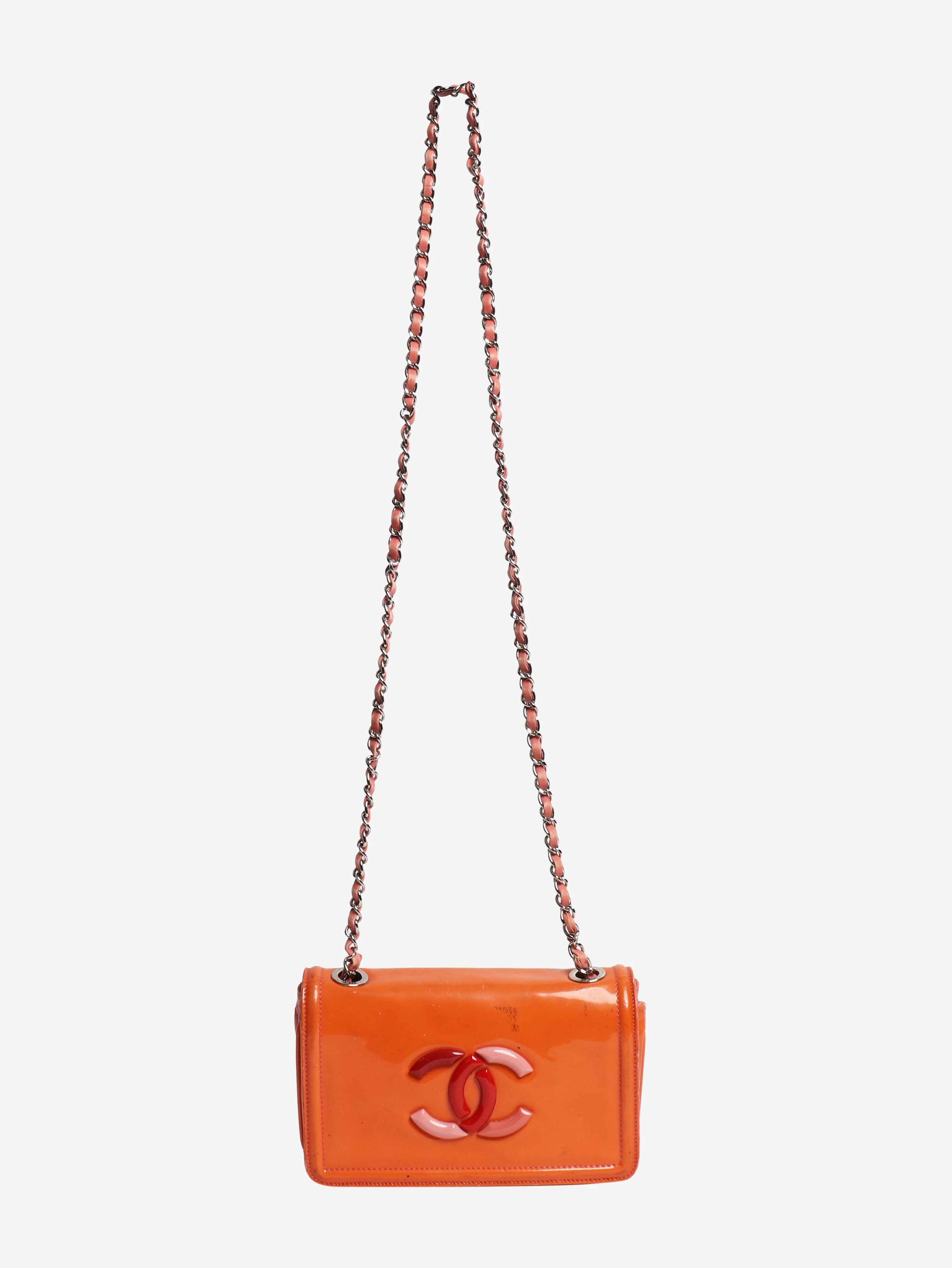 Orange 2009 Lipstick Flap bag - Image 2