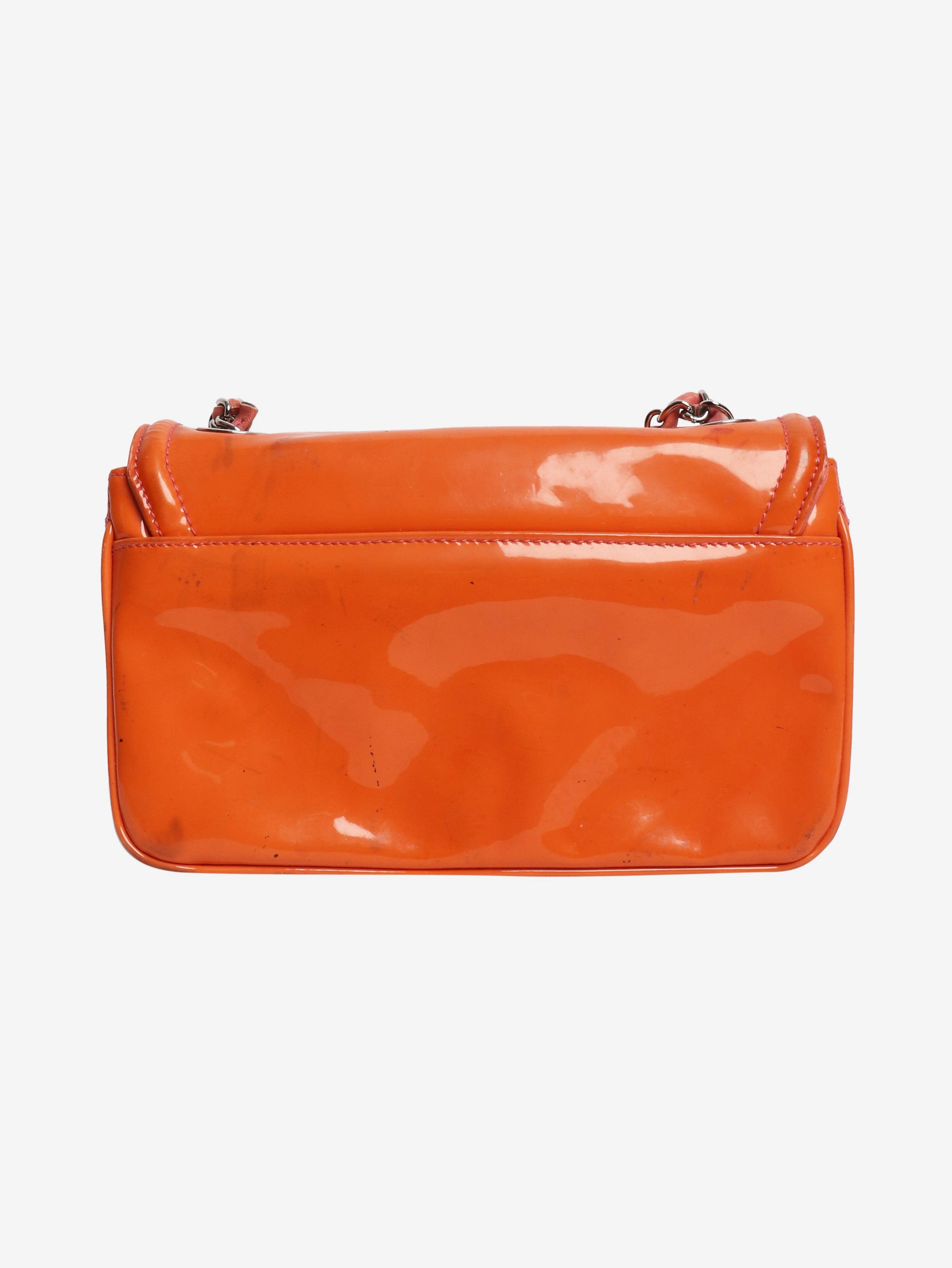 Orange 2009 Lipstick Flap bag - Image 3