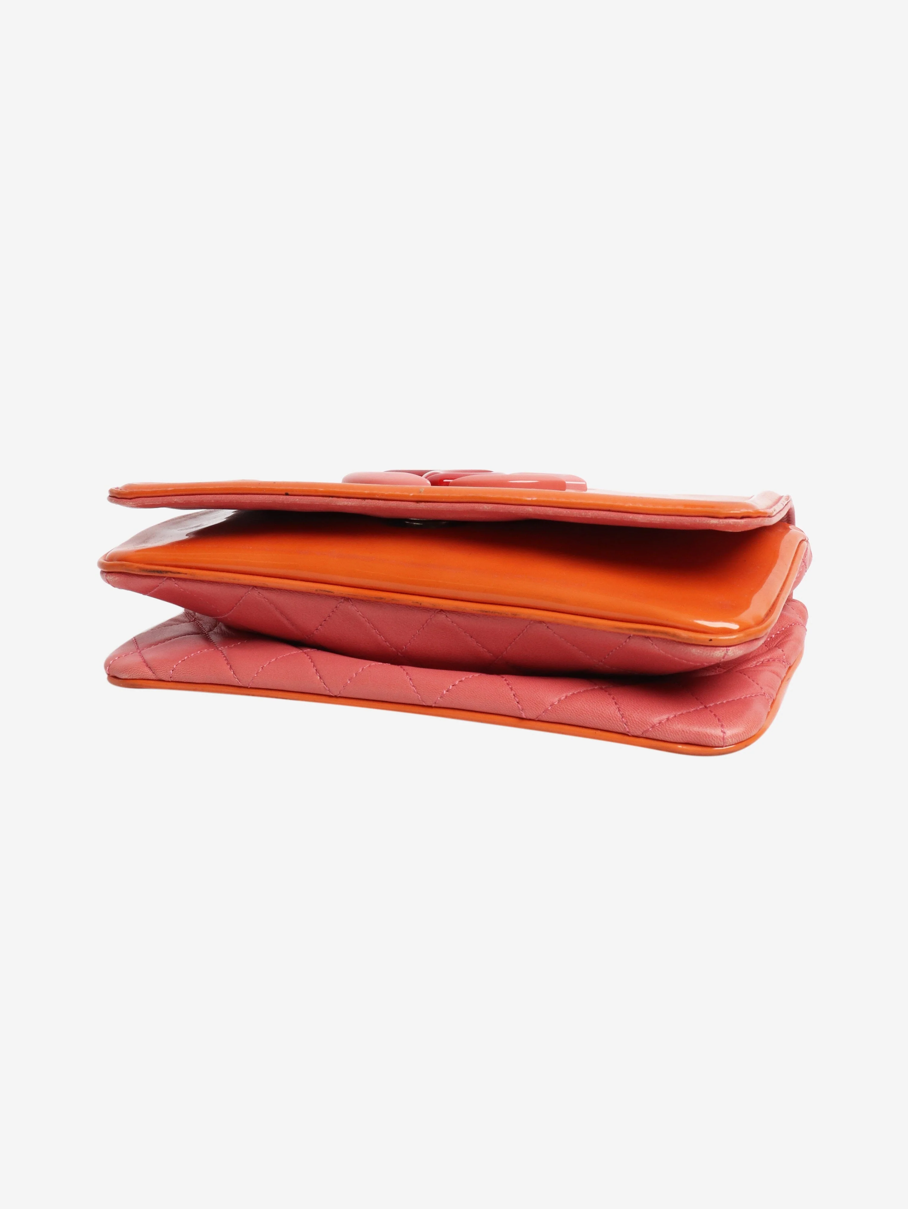 Orange 2009 Lipstick Flap bag - Image 4