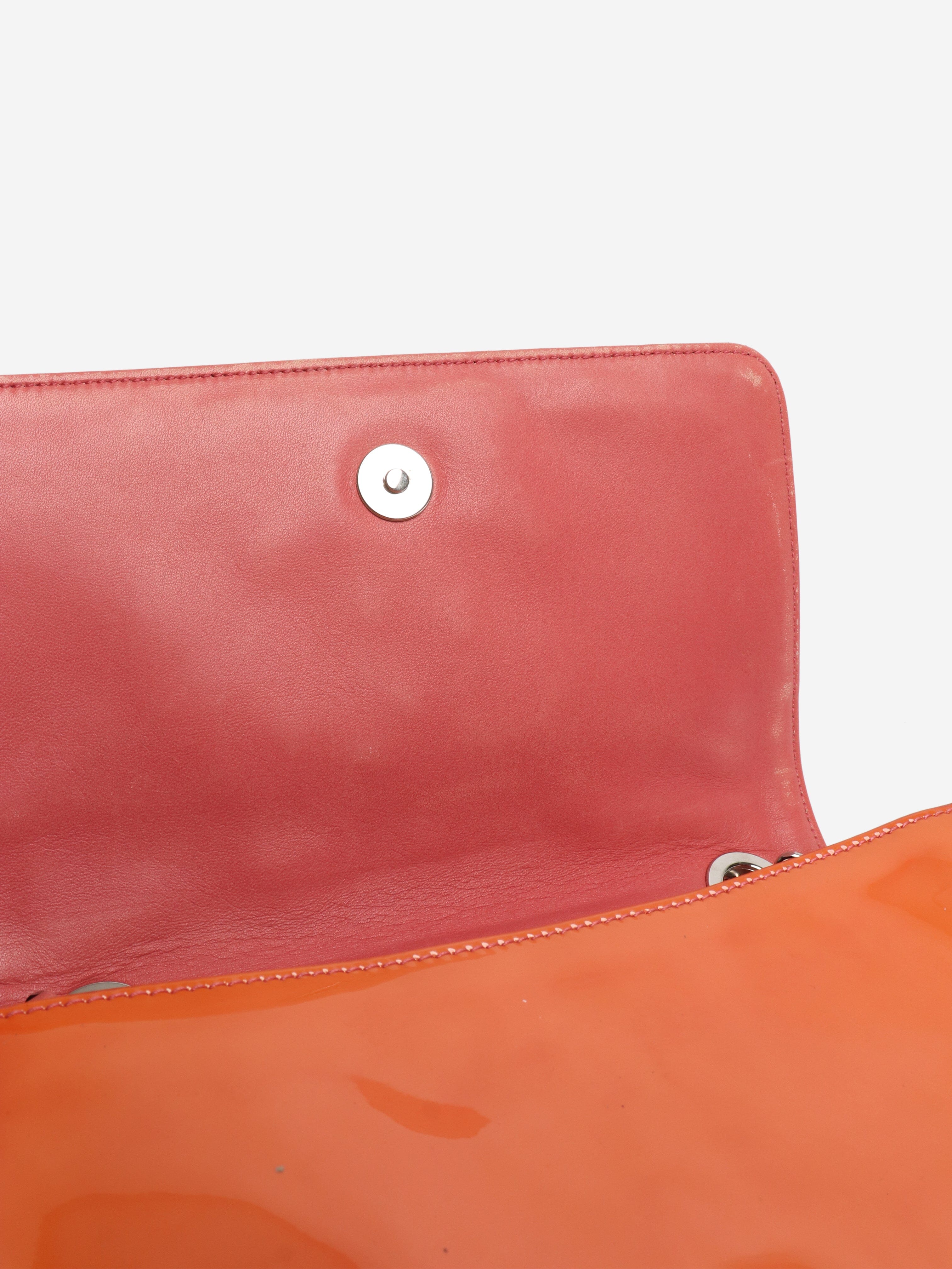Orange 2009 Lipstick Flap bag - Image 7