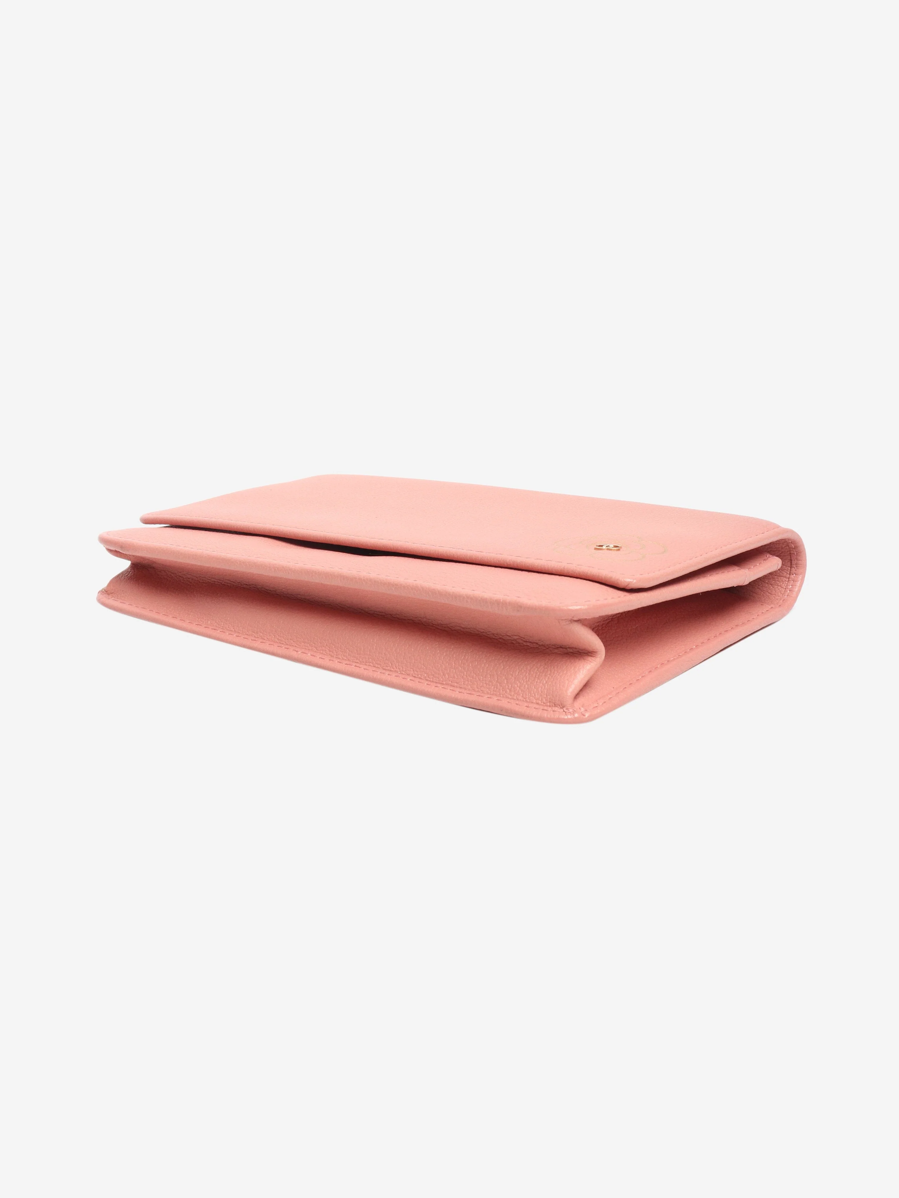 Pink 2012 Camellia Wallet on Chain bag - Image 5