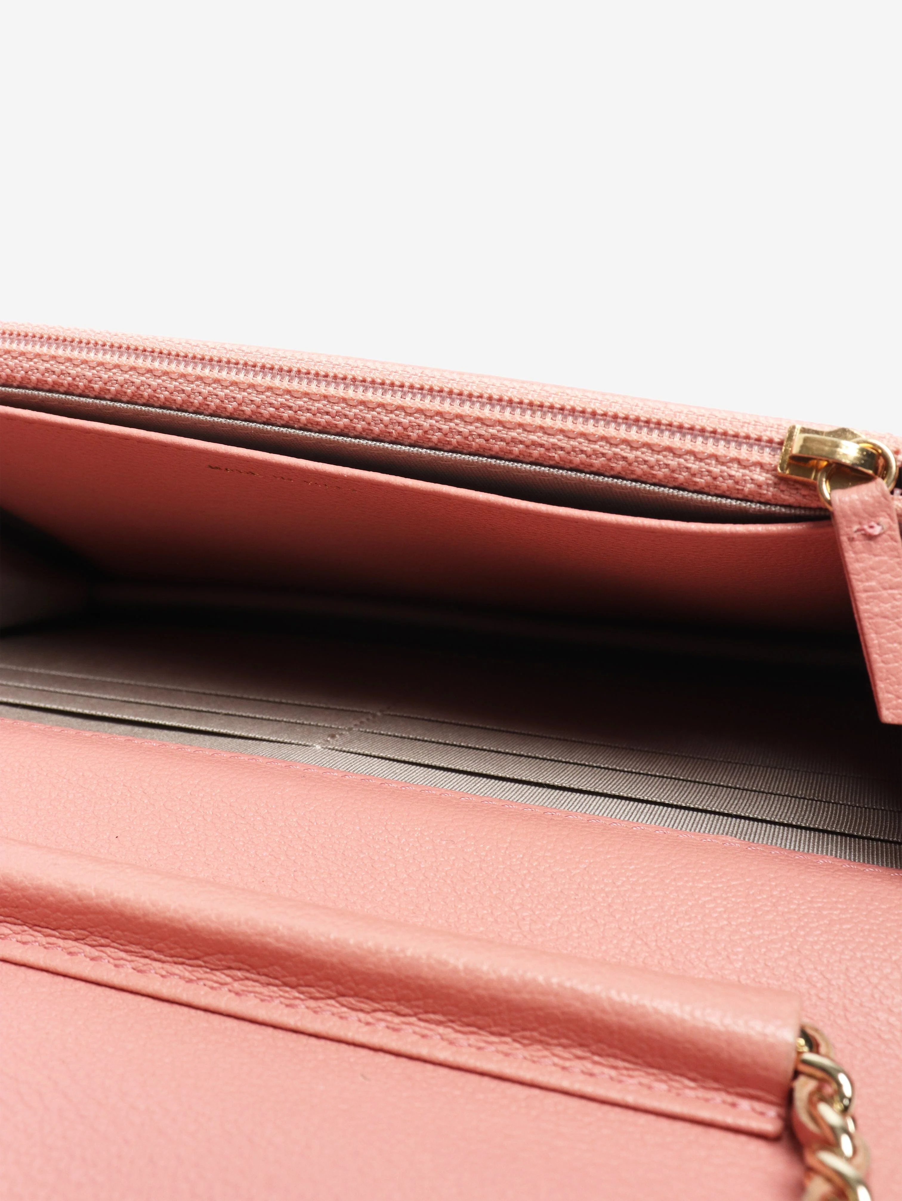 Pink 2012 Camellia Wallet on Chain bag - Image 8