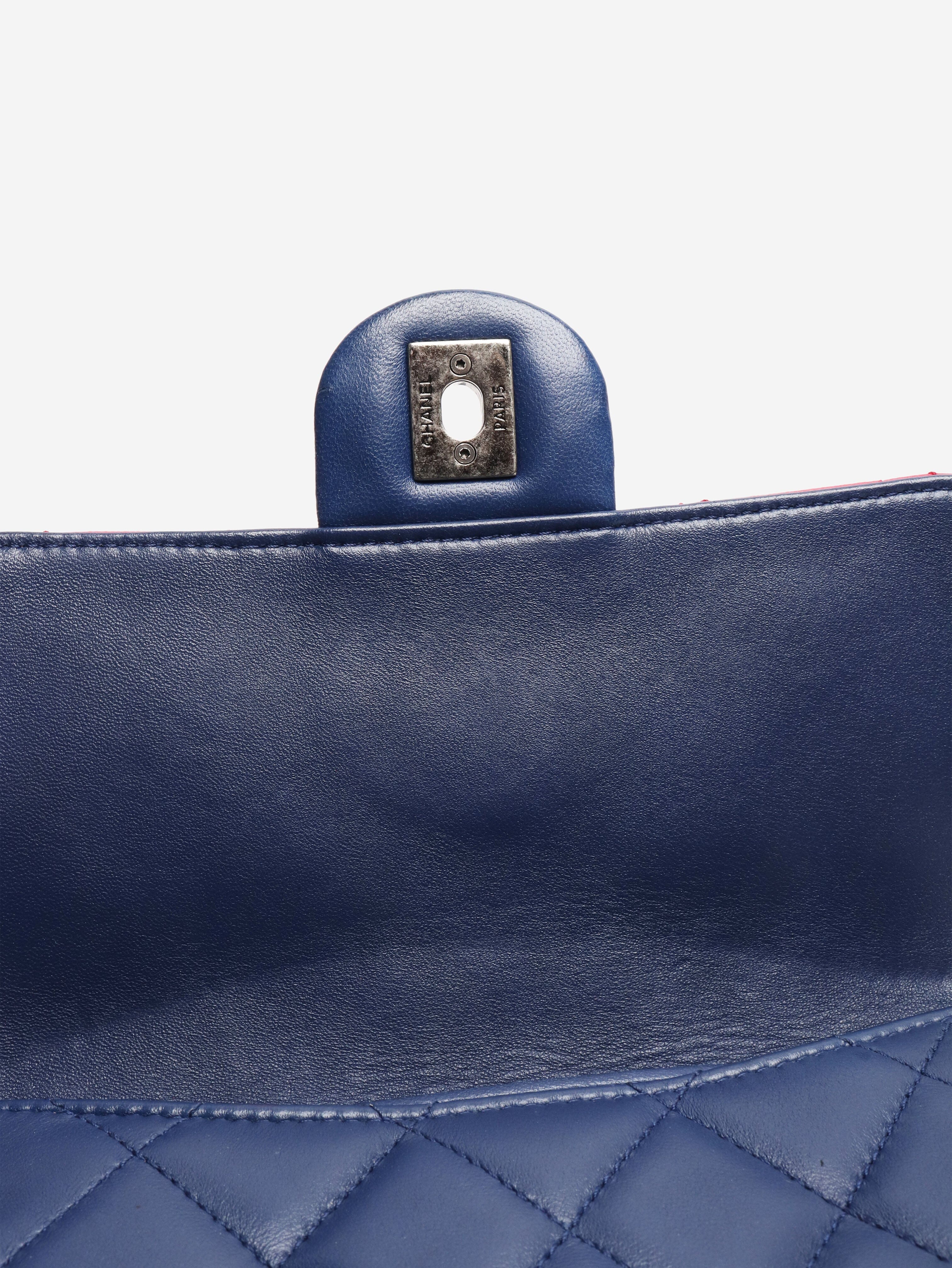 Pink 2015 Classic single flap bag - Image 6