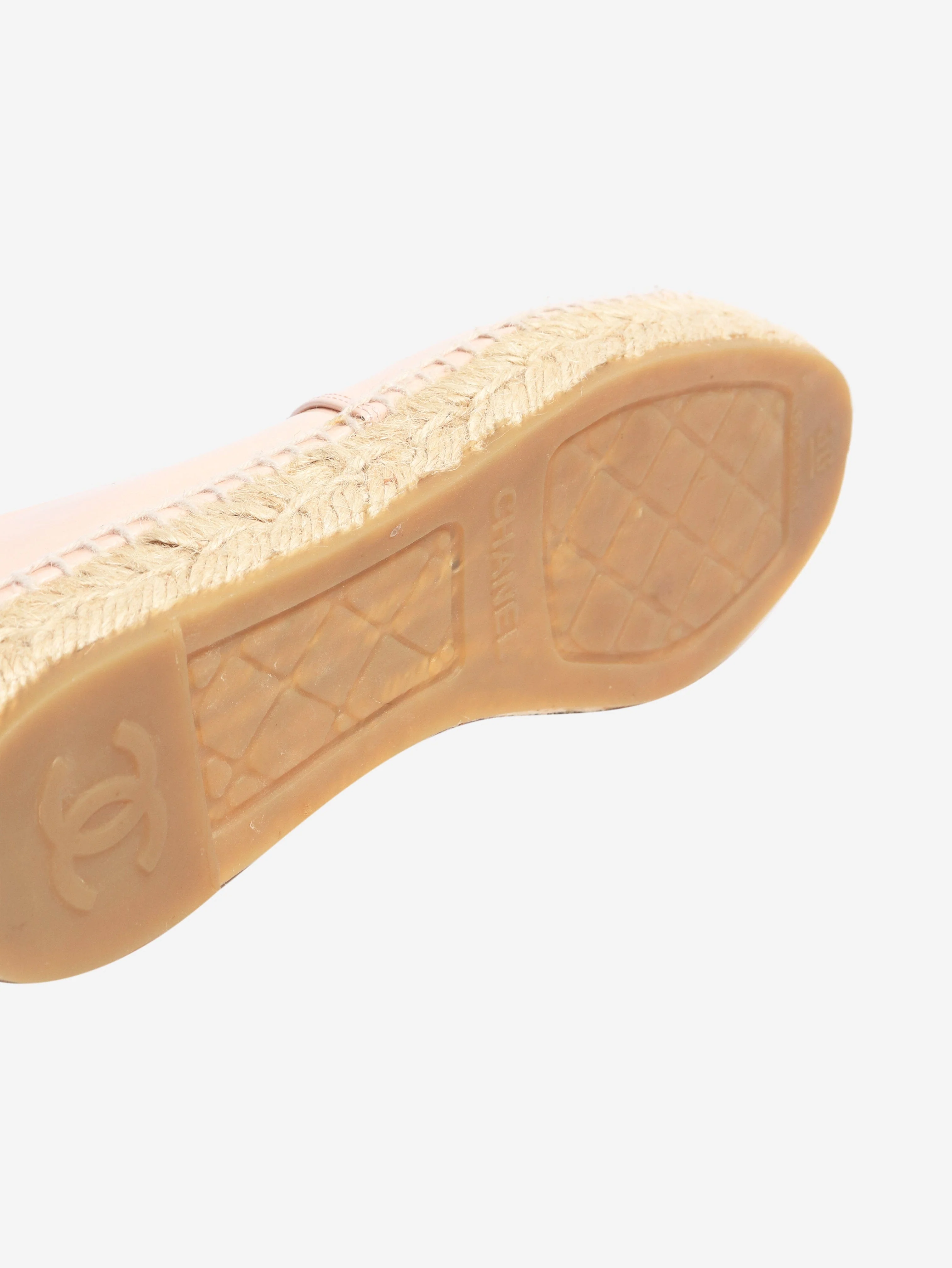 Pink patent leather espadrilles - size EU 36 - Image 4