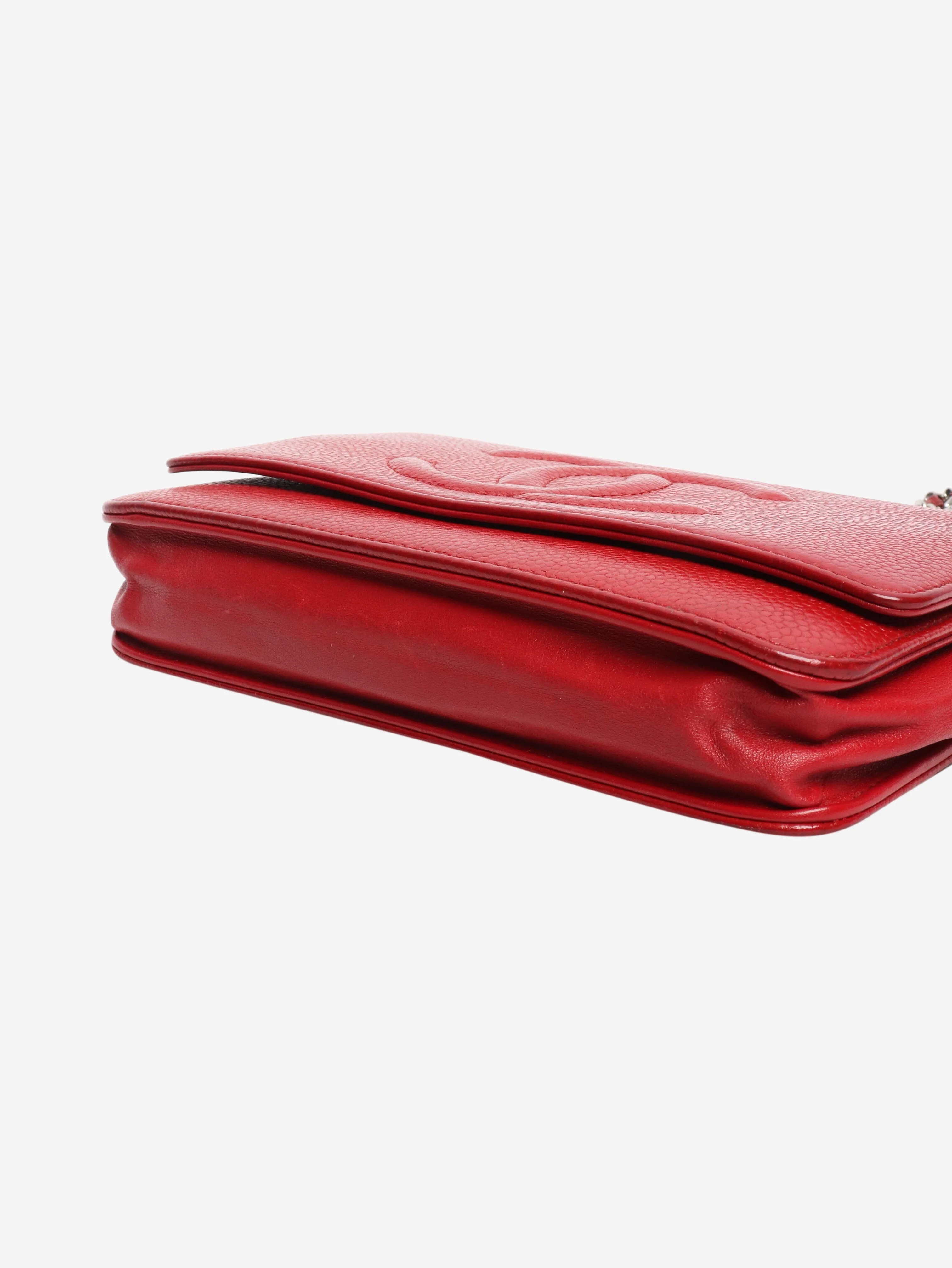 Red 2012 Wallet on Chain crossbody bag - Image 5