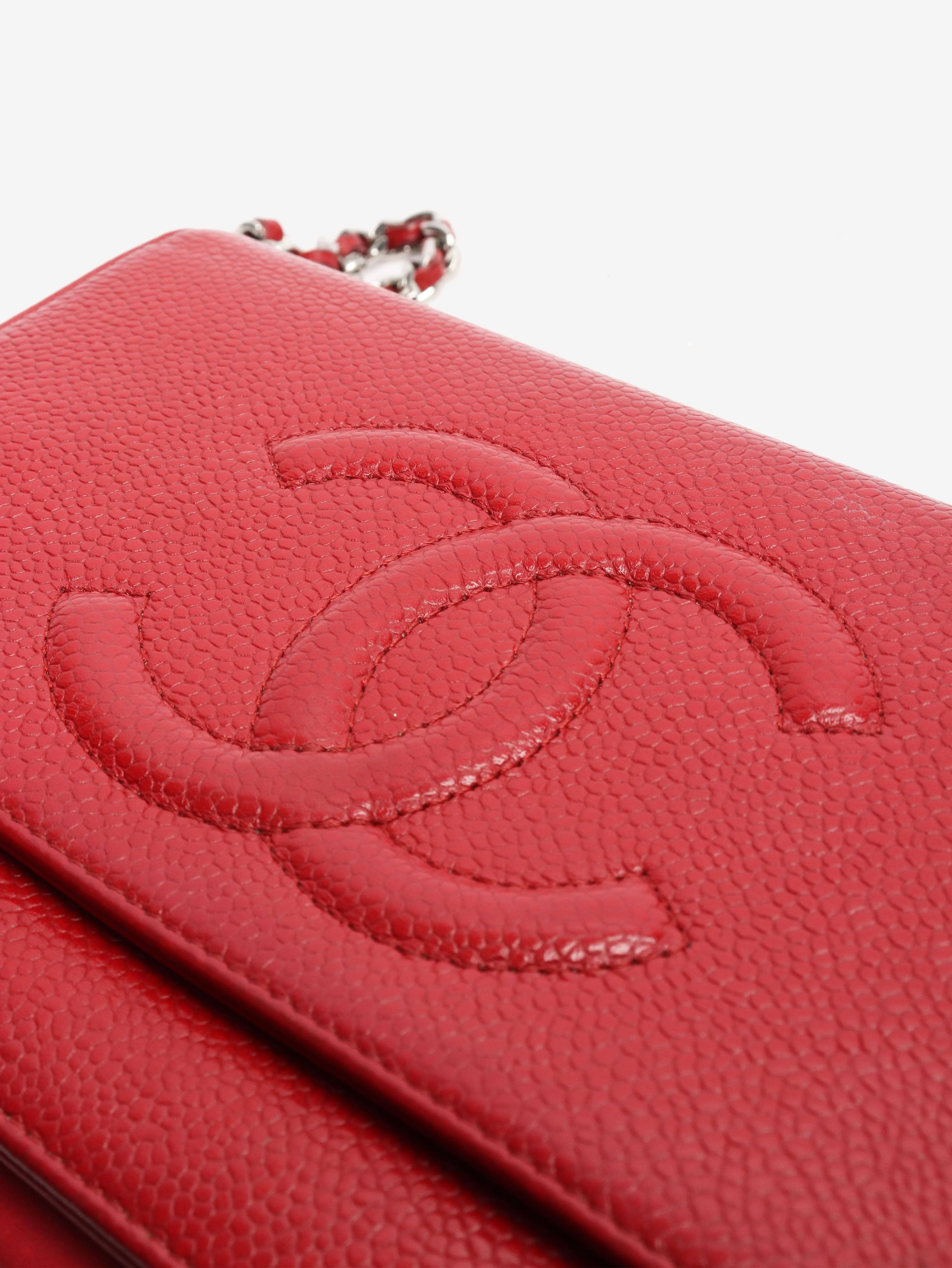 Red 2012 Wallet on Chain crossbody bag - Image 8