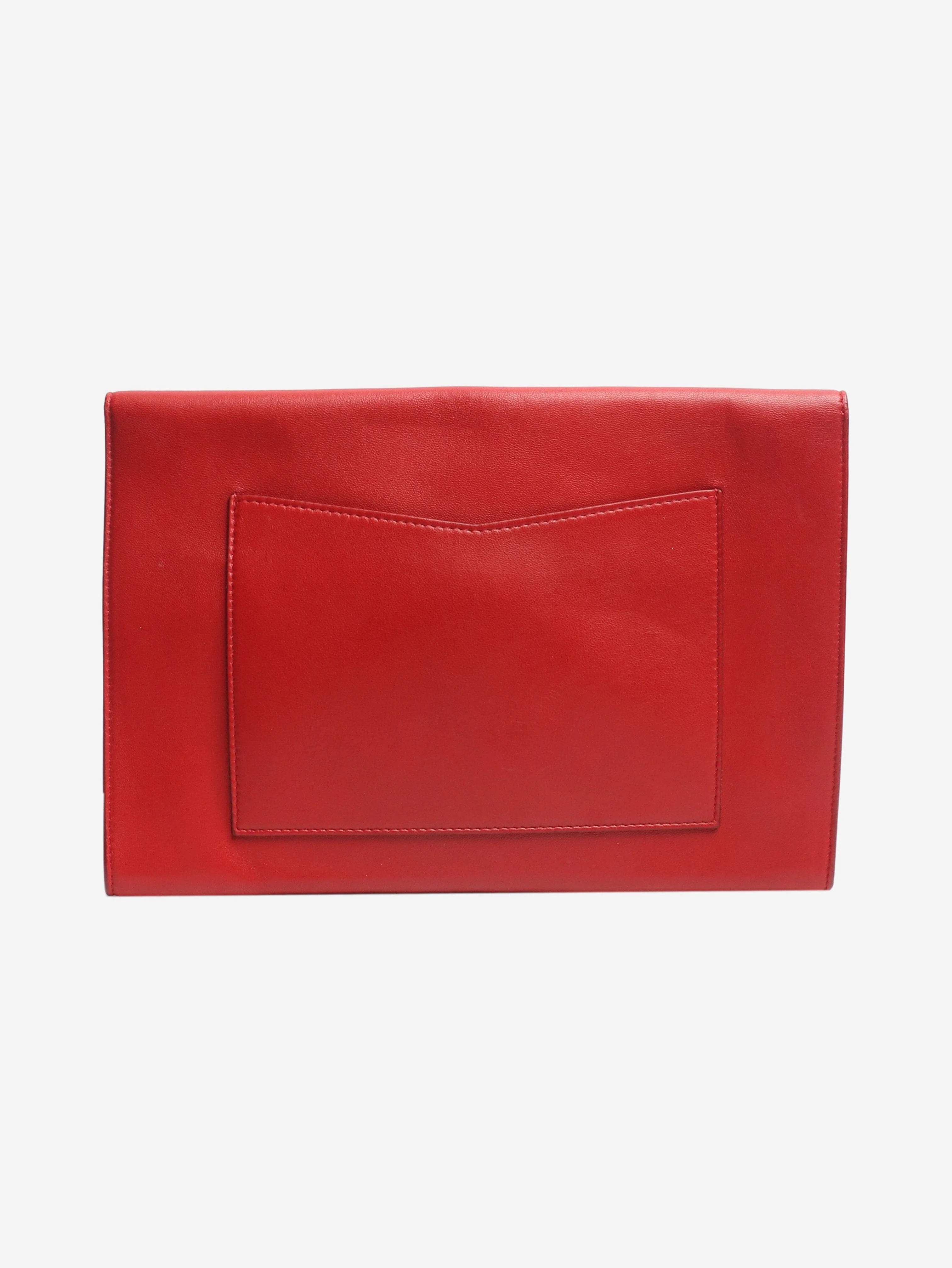 Red 2016 Airlines envelope clutch - Image 2