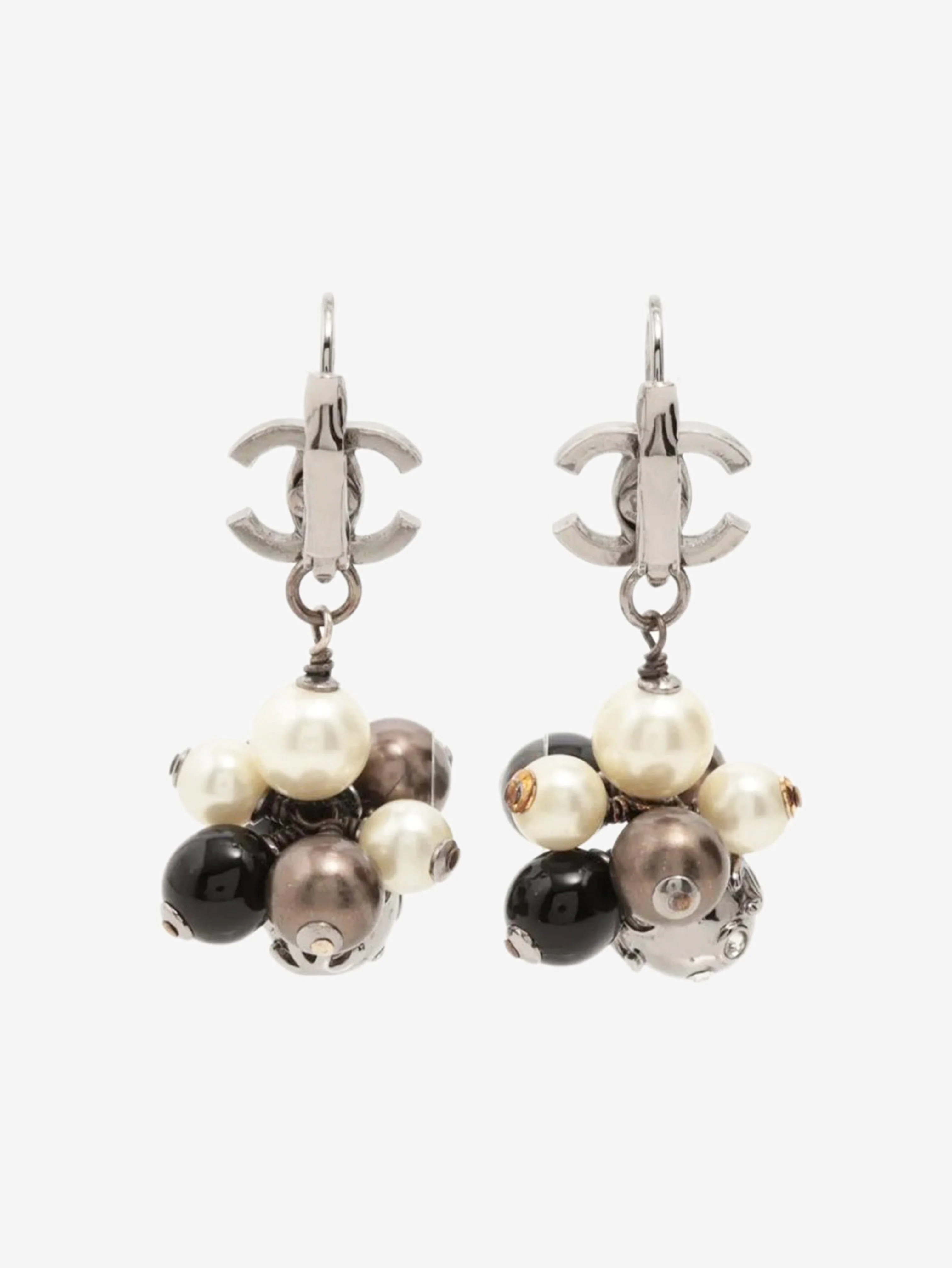 Silver Coco Mark 04A clip-on earrings - Image 2