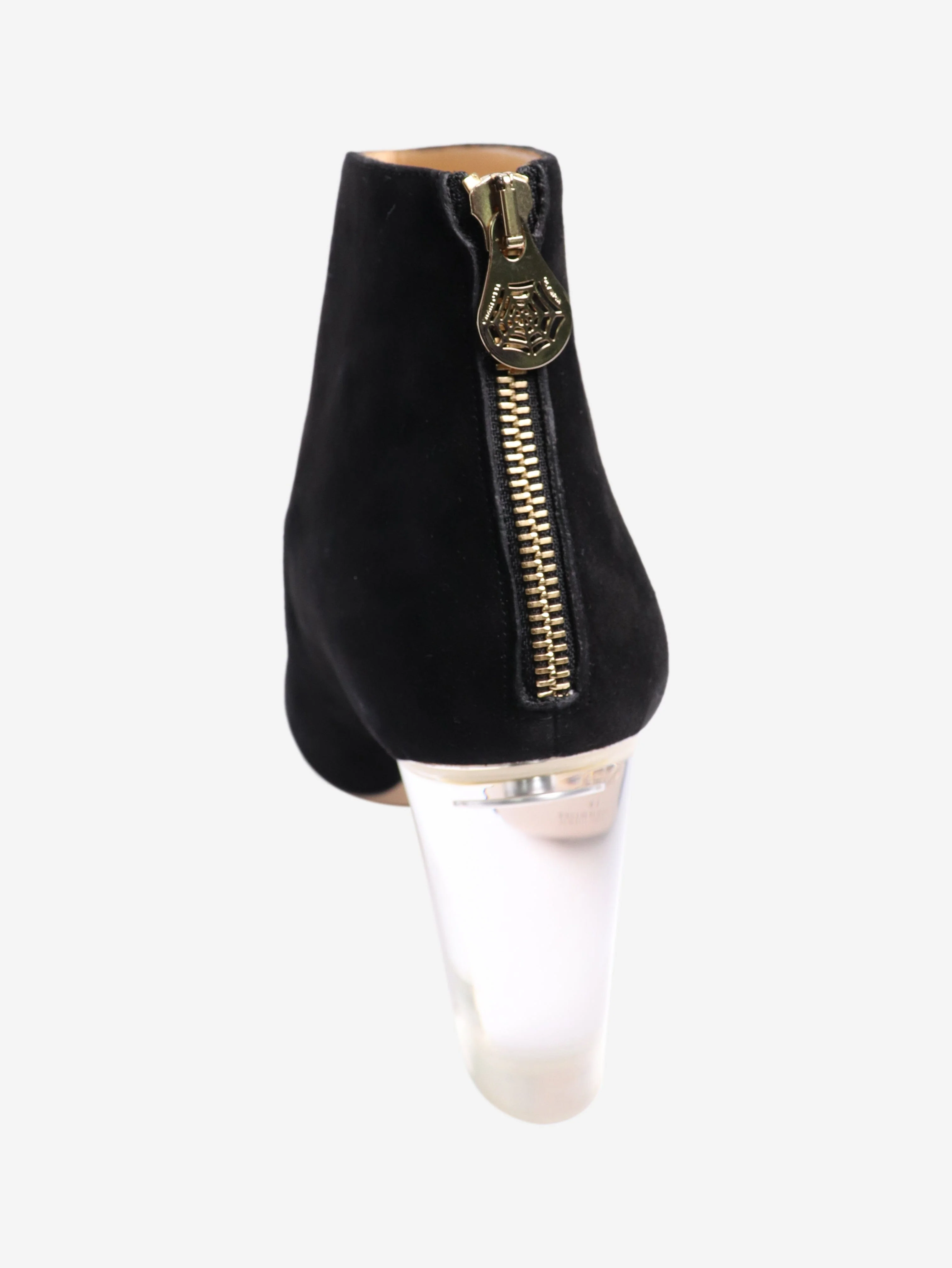 Black suede ankle boot  - size EU 41 - Image 4