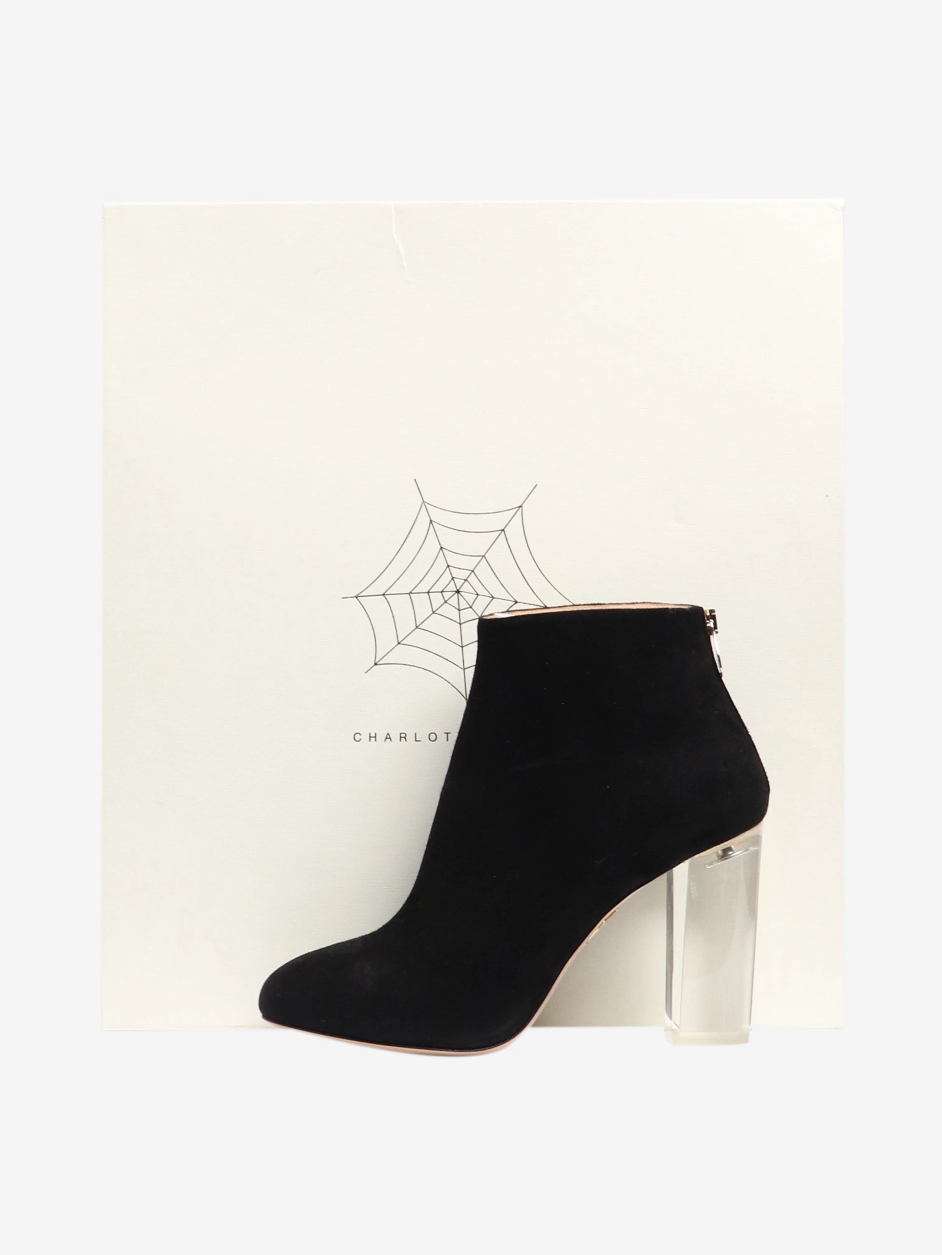 Black suede ankle boot  - size EU 41 - Image 6