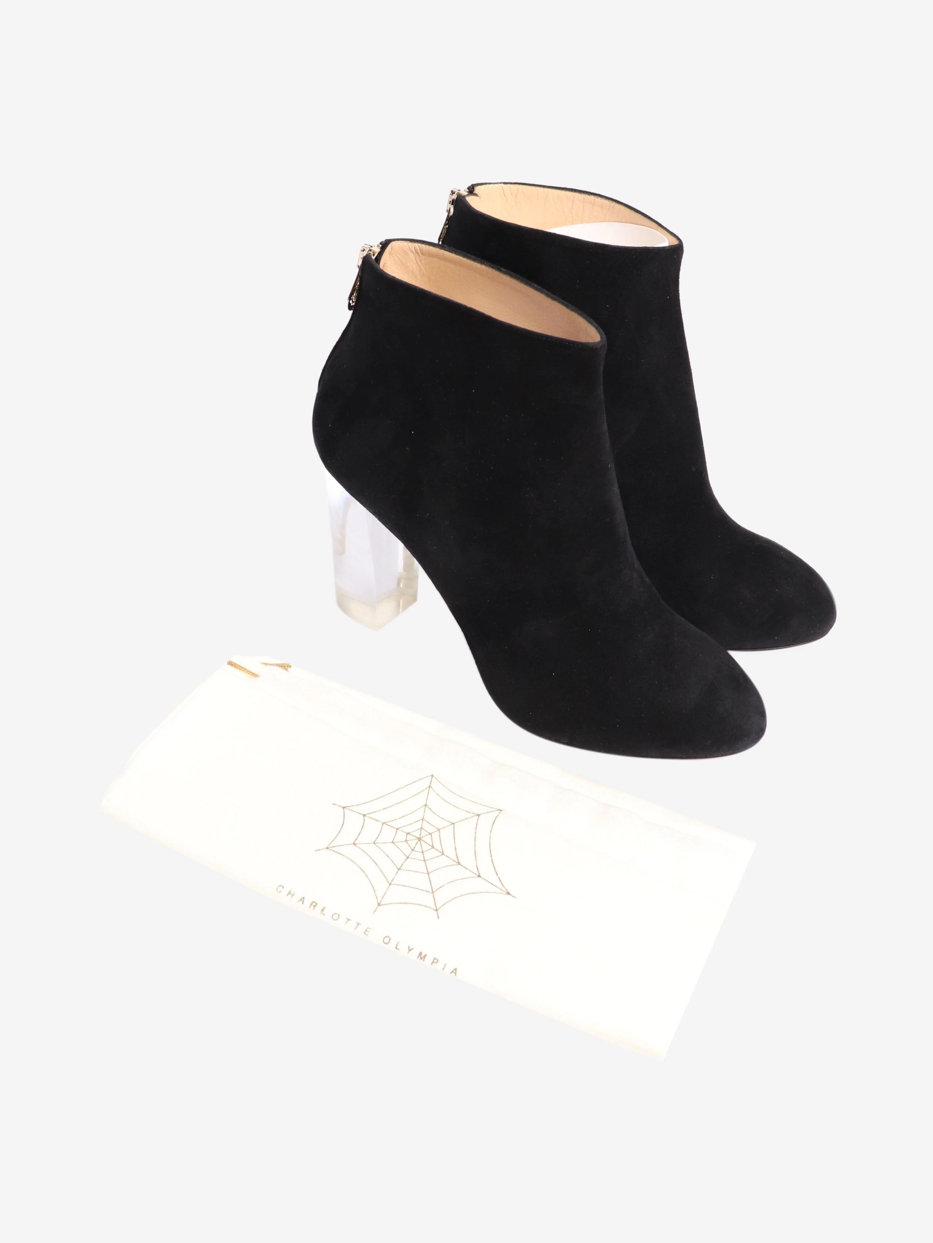 Black suede ankle boot  - size EU 41 - Image 7